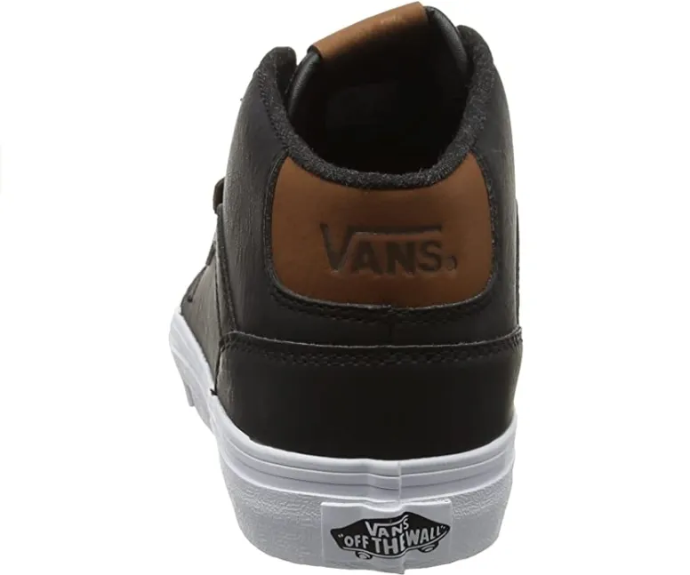 Vans scarpa sneakers da ragazzi Chapman Mid VN0A38J4K55 nero-bianco Dress With Sneakers