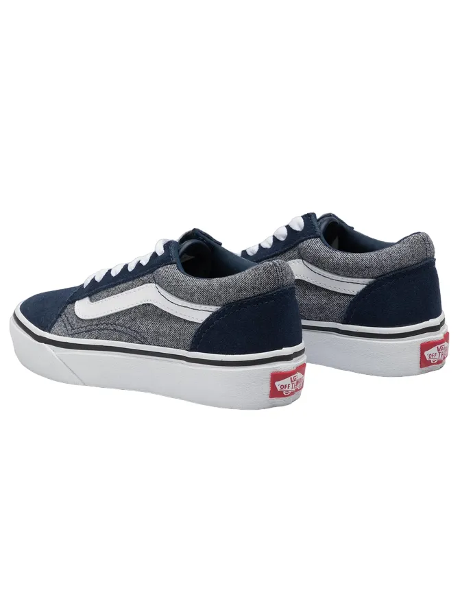 Dc Shoes Sneakers Vans scarpa sneakers da ragazzi Old Skool VN0A4BUUV9E1 blu