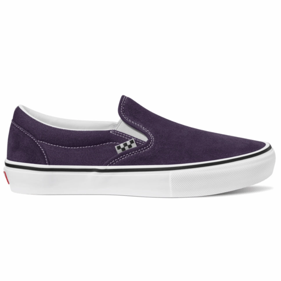 Walmart Slip Ons > Slip Ons Vans Skate Slip-On Purple Shoes