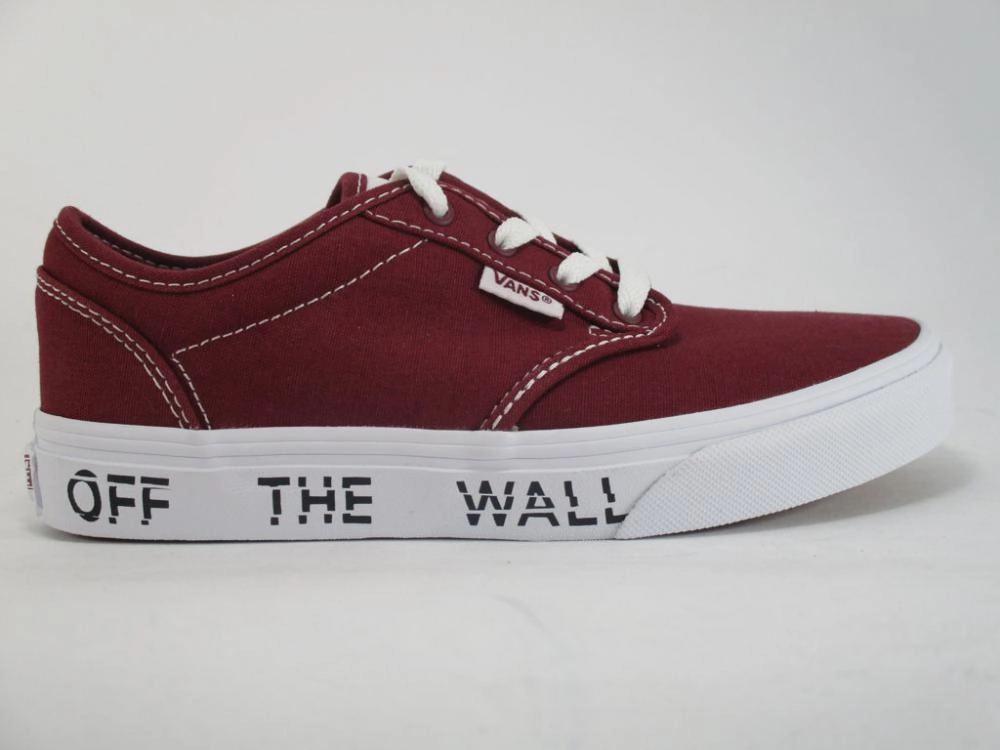 Dc Skate Sneakers Vans sneakers da ragazzo Atwood VN0003Z9Q1R bordeaux