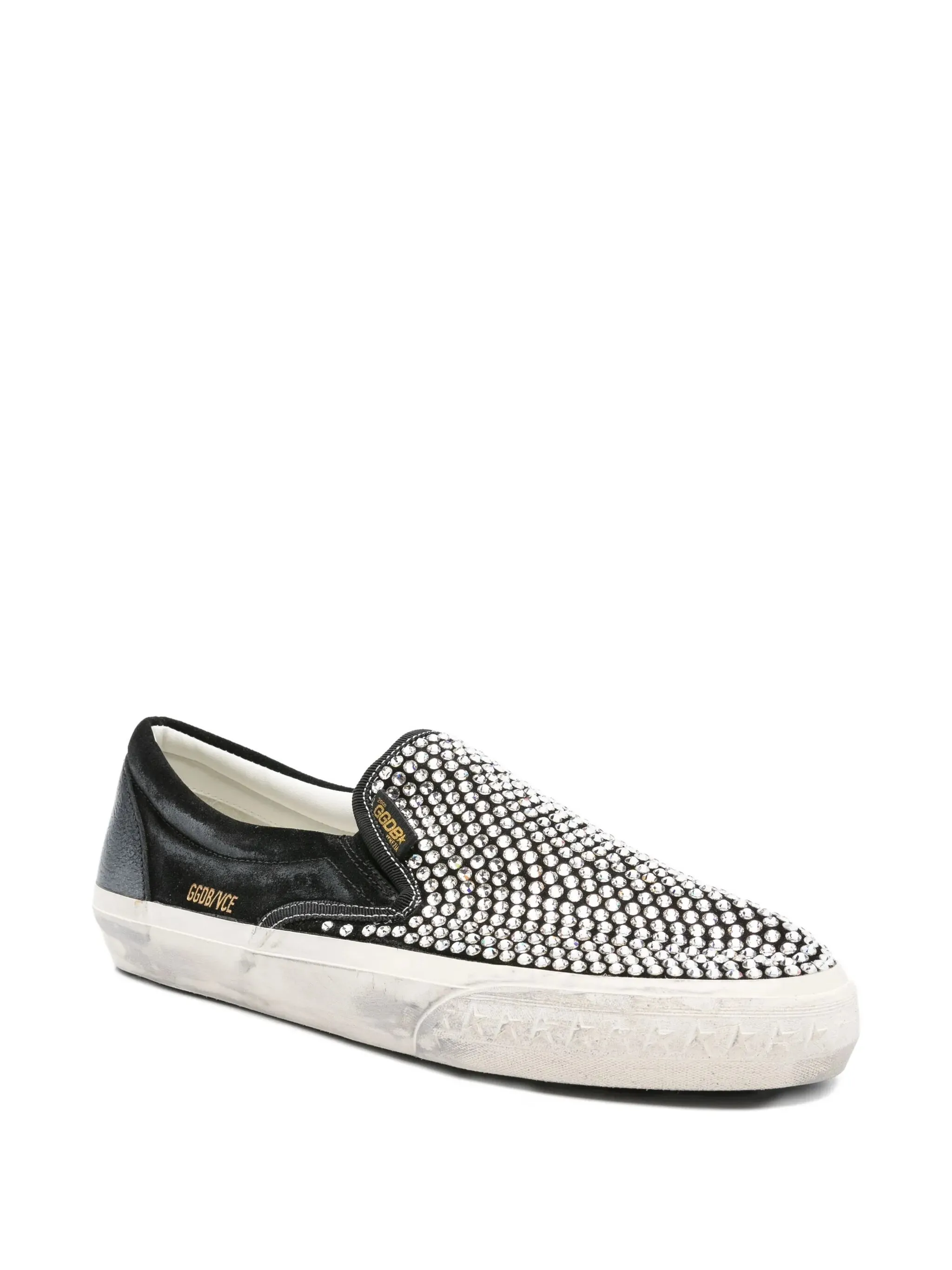 VCE crystal-embellished slip-on sneakers With Tassels  Slip On  Slip On Boots  Slip On