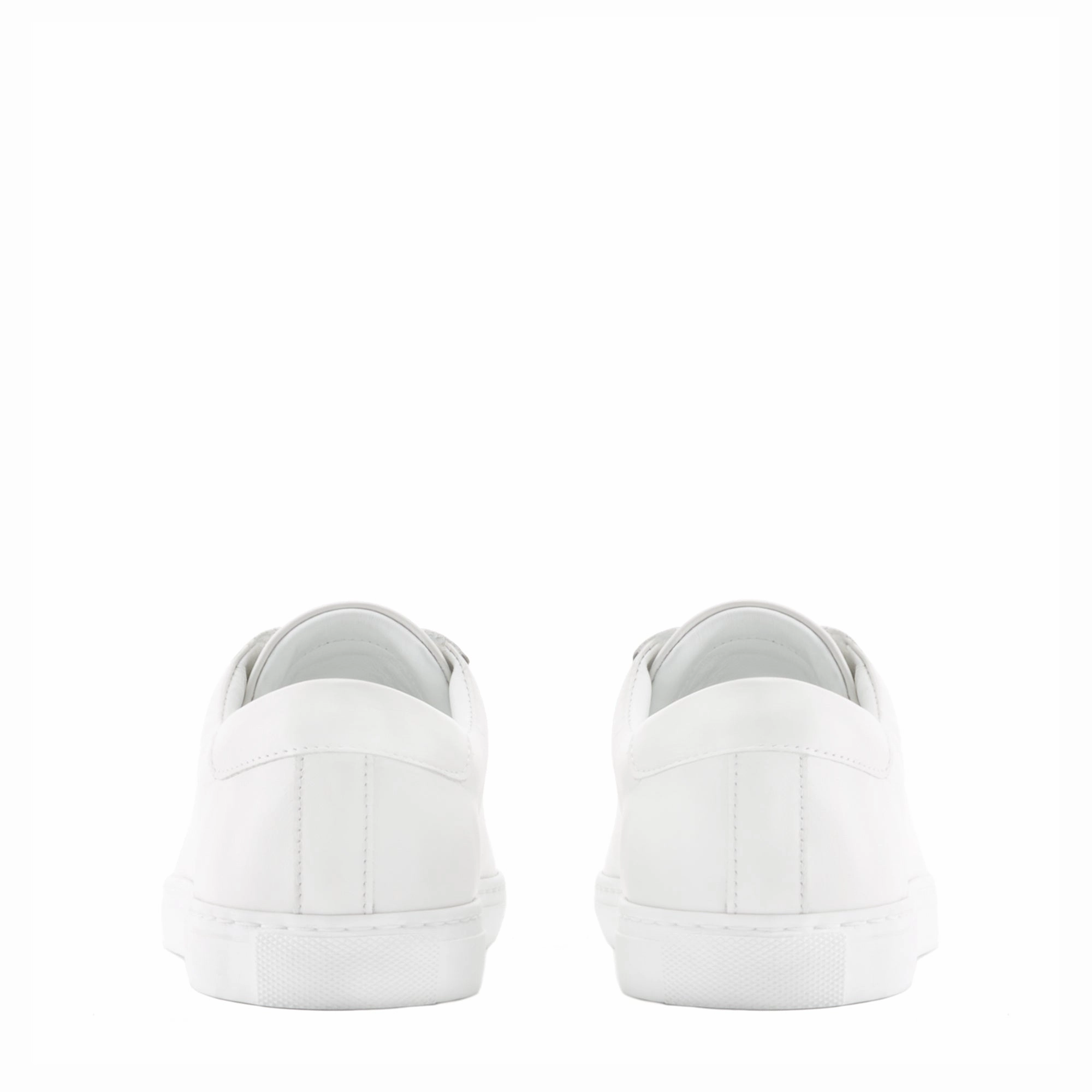 Equestrian Boots Leather Vendme Luce white calfskin leather sneakers