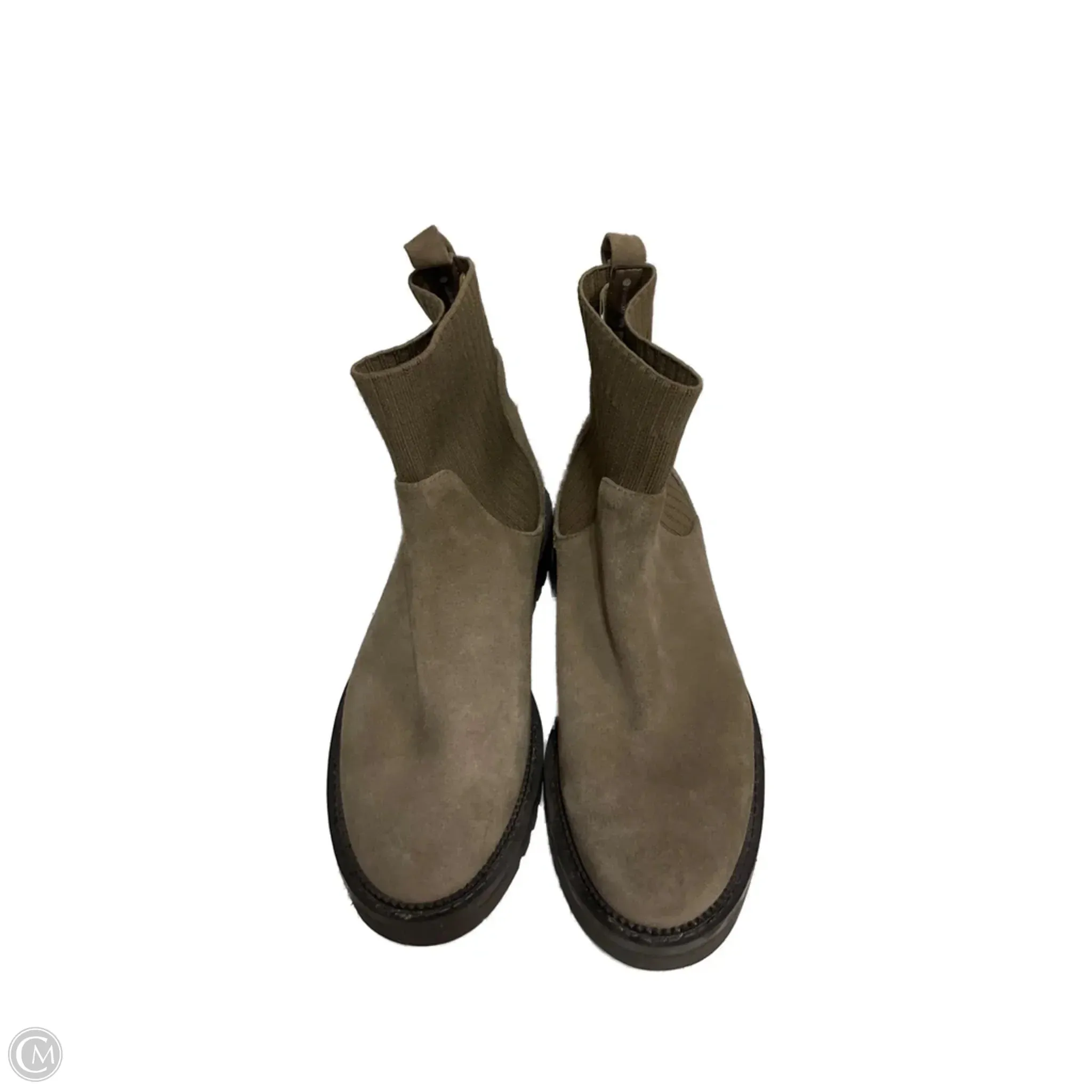 Ankle Boots Size 43 Boots Ankle Heels By Blondo In Tan, Size: 9.5
