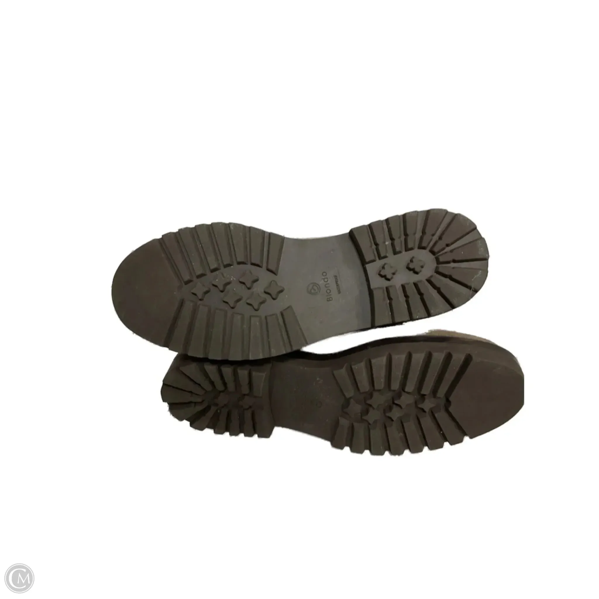 Criss Cross Ankle Boots Boots Ankle Heels By Blondo In Tan, Size: 9.5