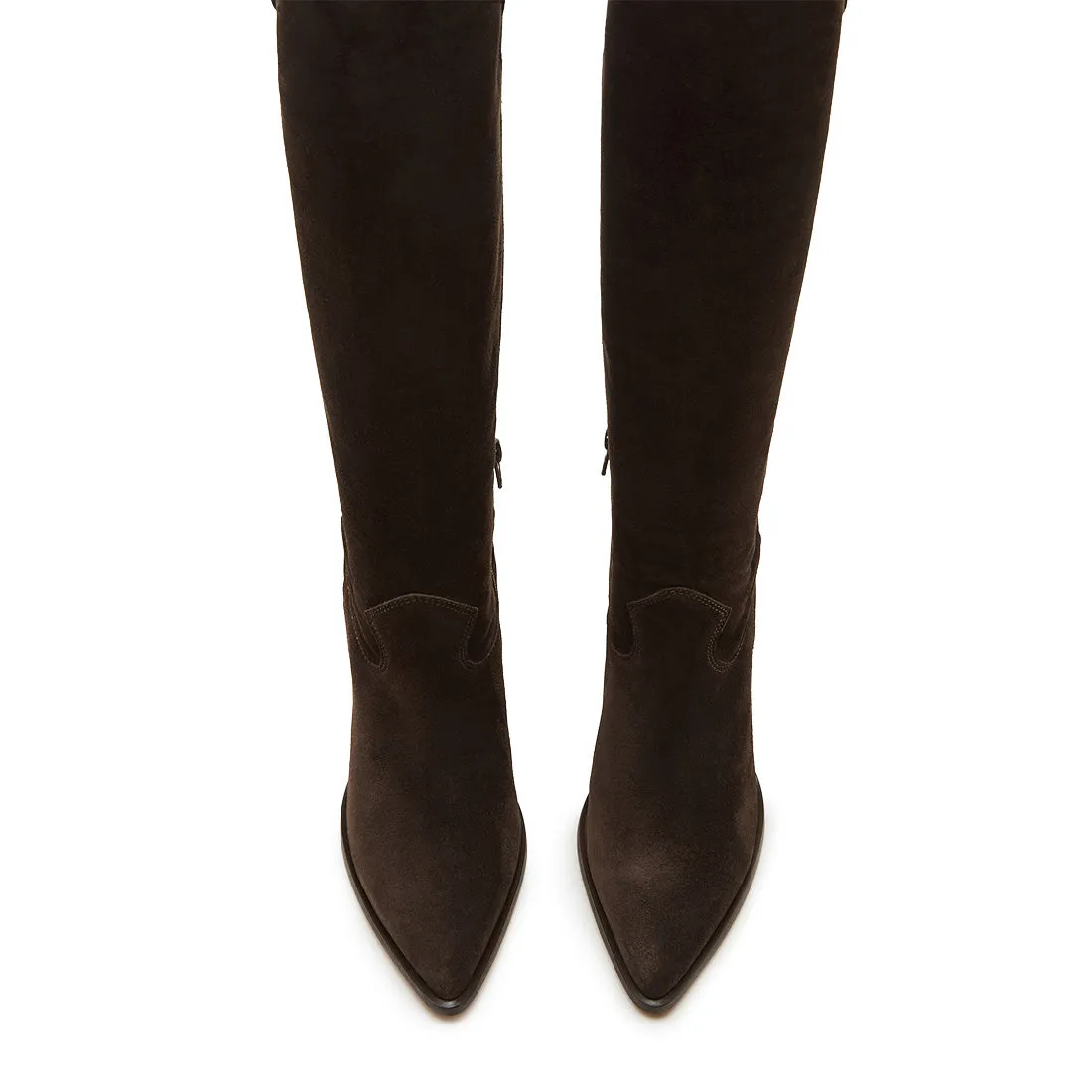 Best Moto Boots Vesey Boot CHOCOLATE BROWN SUEDE