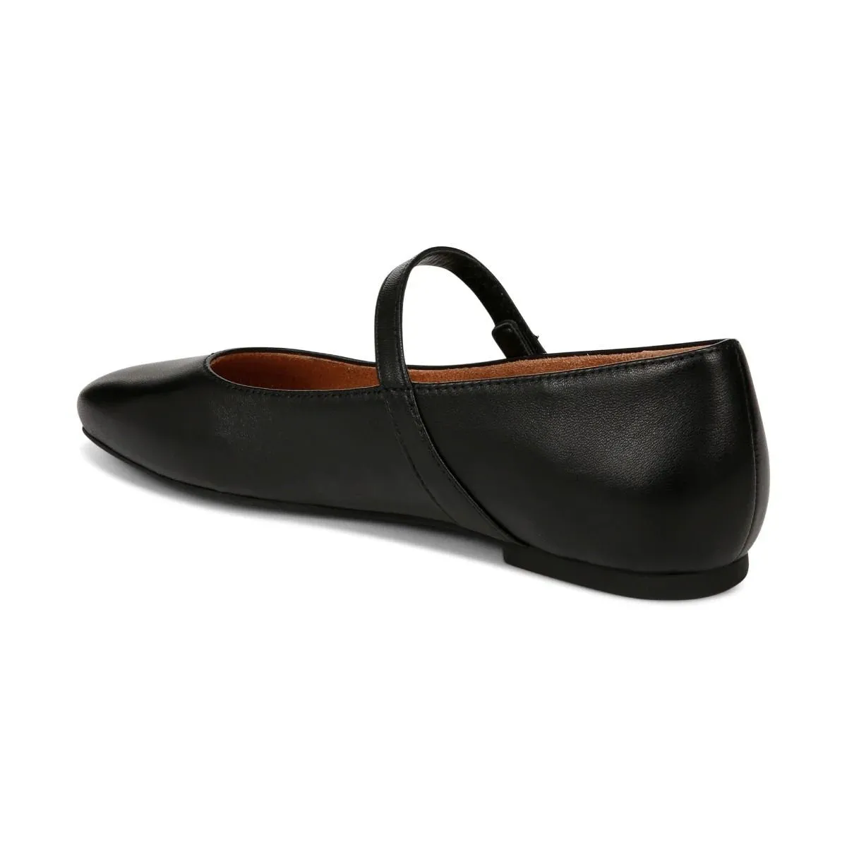 Vionic Women's Alameda Mary Jane Flat - Black Valentino Flat Shoes