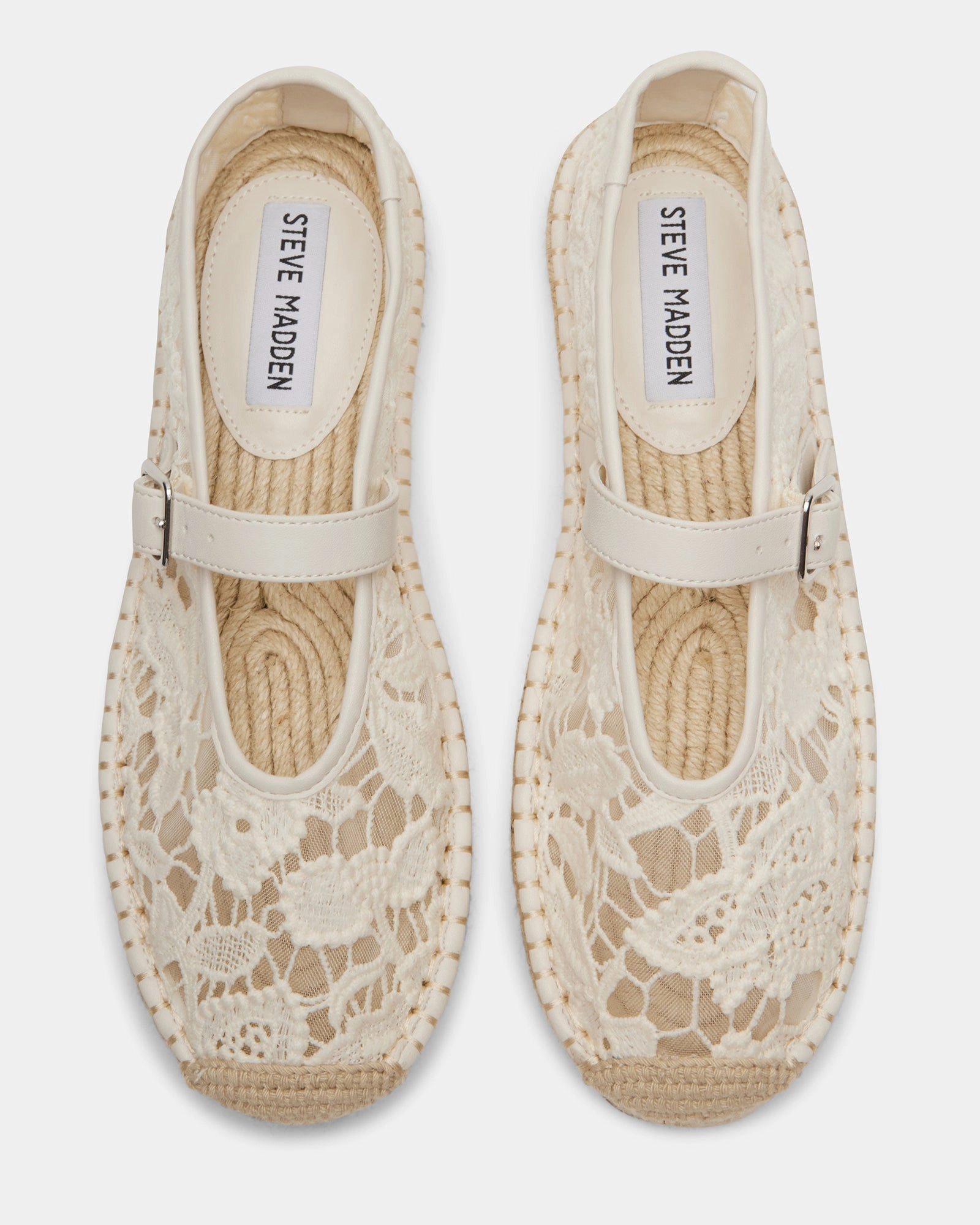 VIVA WHITE LACE Mules And Loafers