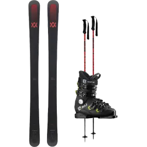 Volkl Kids' Mantra Jr. Premium Ski Package Stuart Weitzman Boots