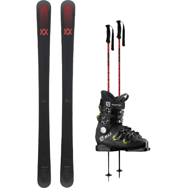 Volkl Kids' Mantra Jr. Premium Ski Package Best Work Boots Made In Usa