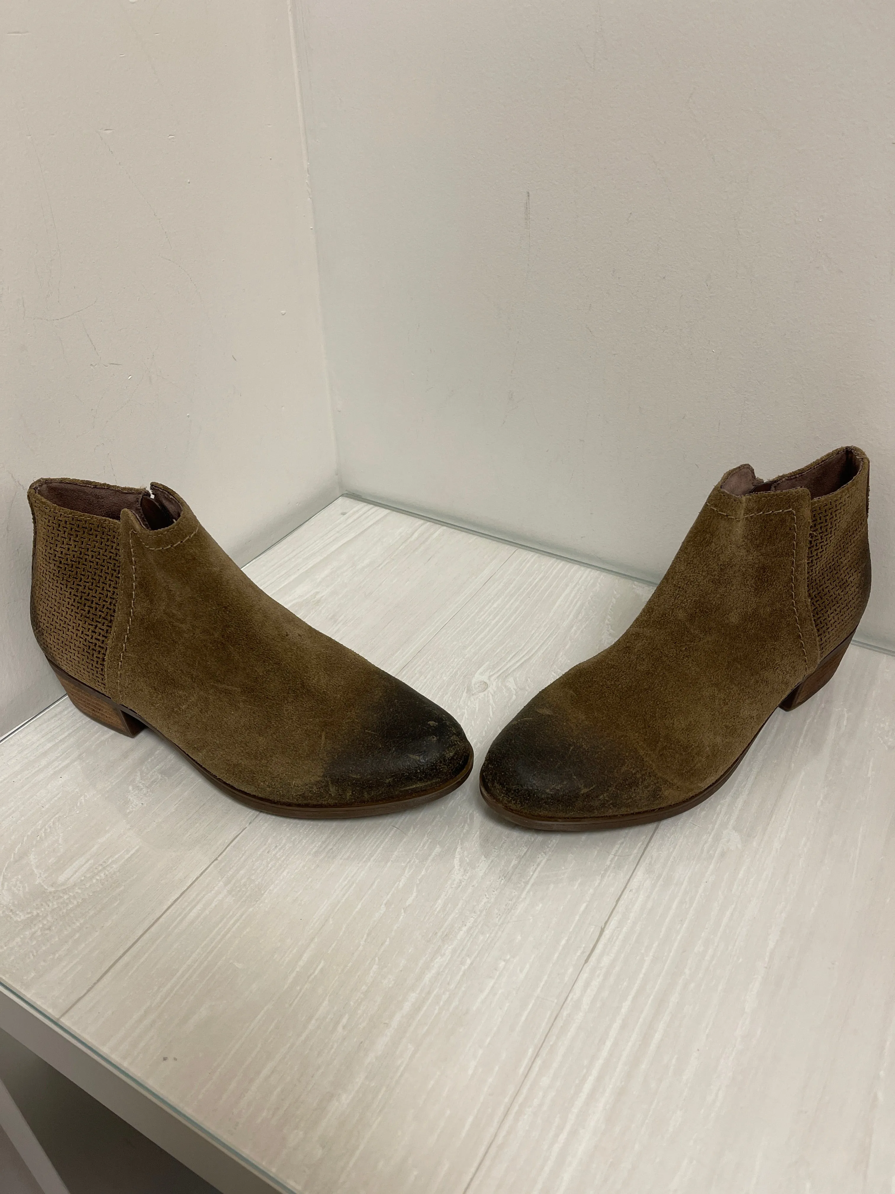 Boots Ankle Heels By Rockport In Brown, Size: 6.5 Pier Lite Ankle Boots