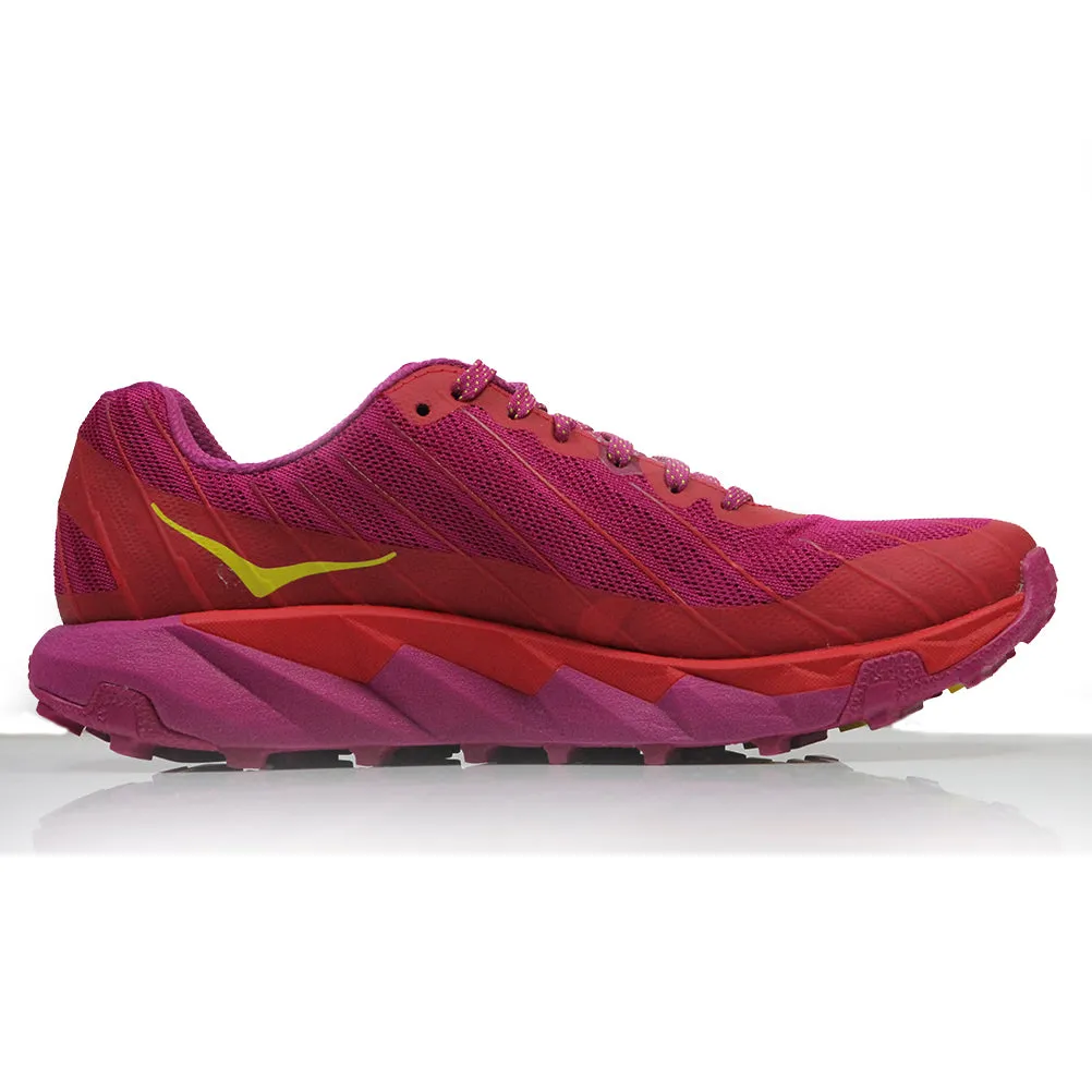 Plano Hoka One One Torrent Women's Trail Shoe - Cactus Flower/Poppy Red