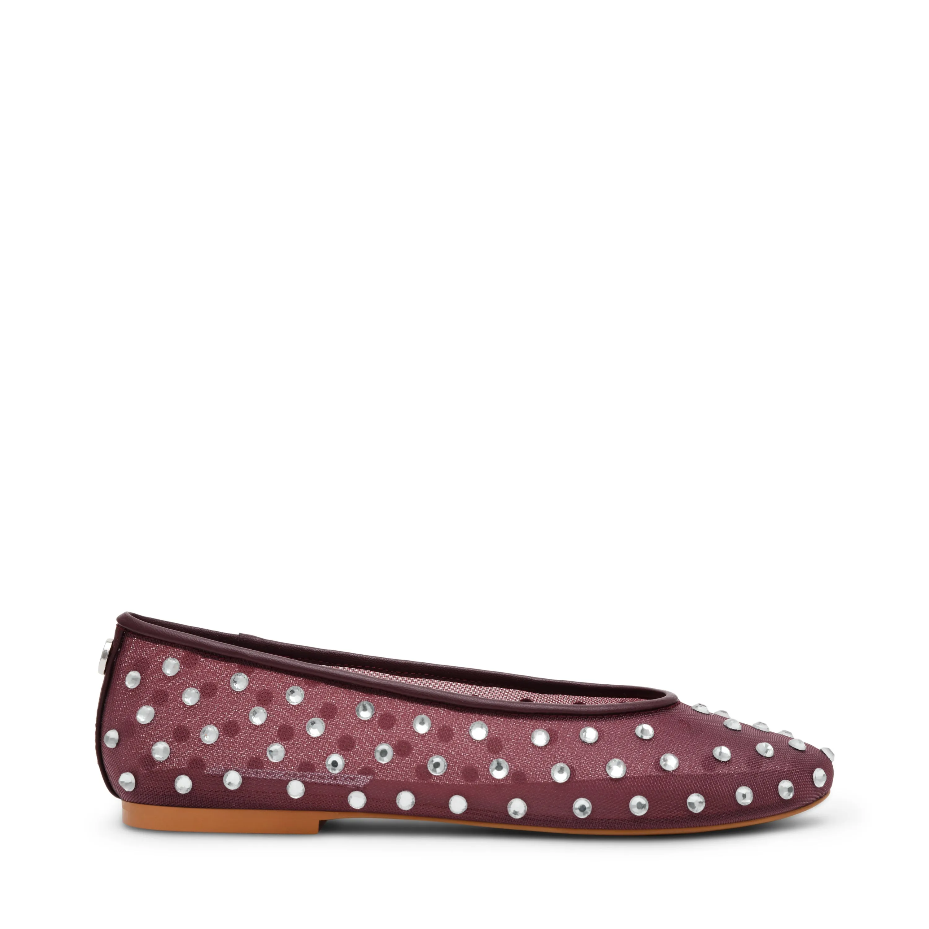 Viv Flat Shoe DK CHERRY LACQ Flat Foot Shoes