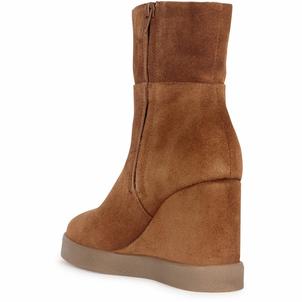 Geox D Eildea Wedge B Ankle Boots
