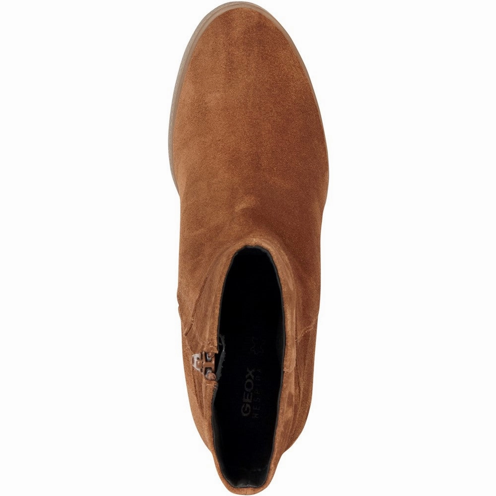 Geox D Eildea Wedge B Ankle Boots