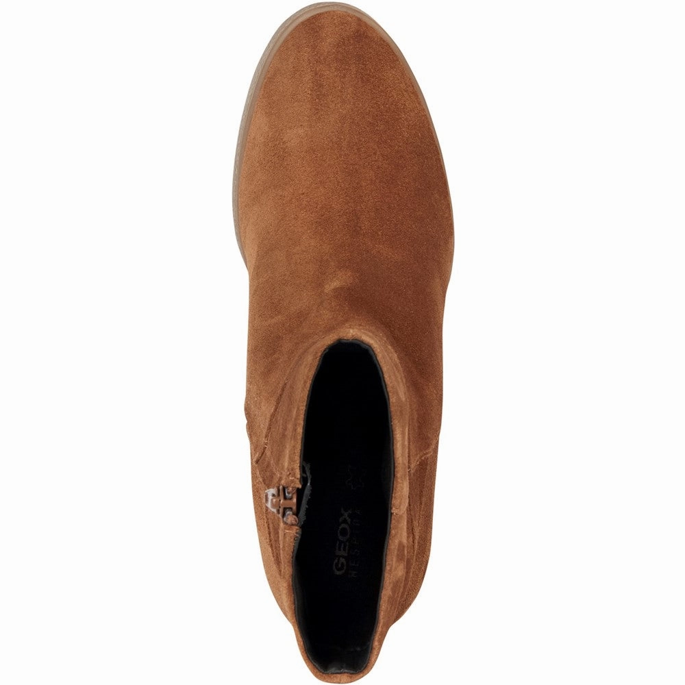 Geox D Eildea Wedge B Ankle Boots