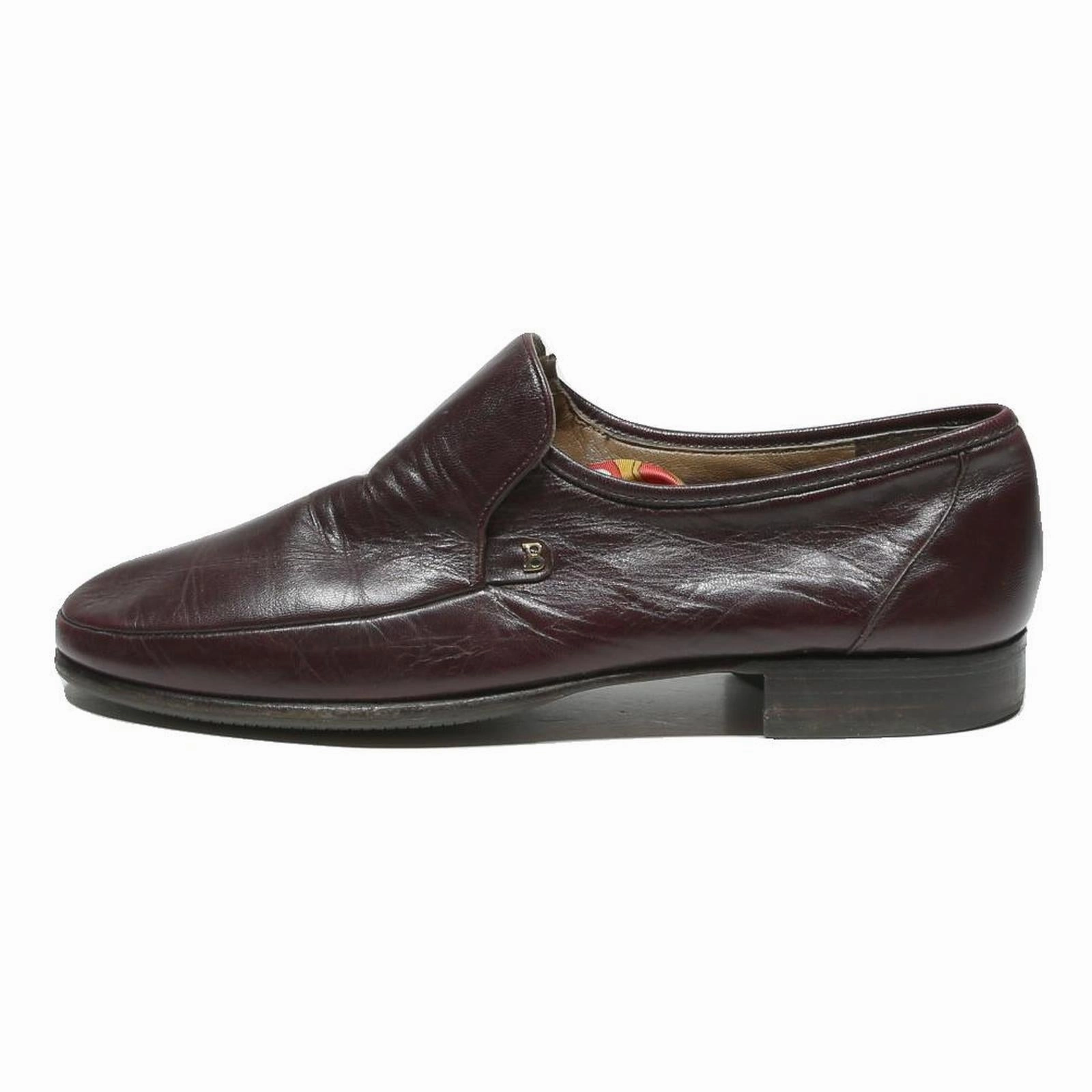 Ladies Comfort Loafers BALLY Leather Loafers Mens Shoes Brown Leather UK 8 Classic Slip-On Formal Dress