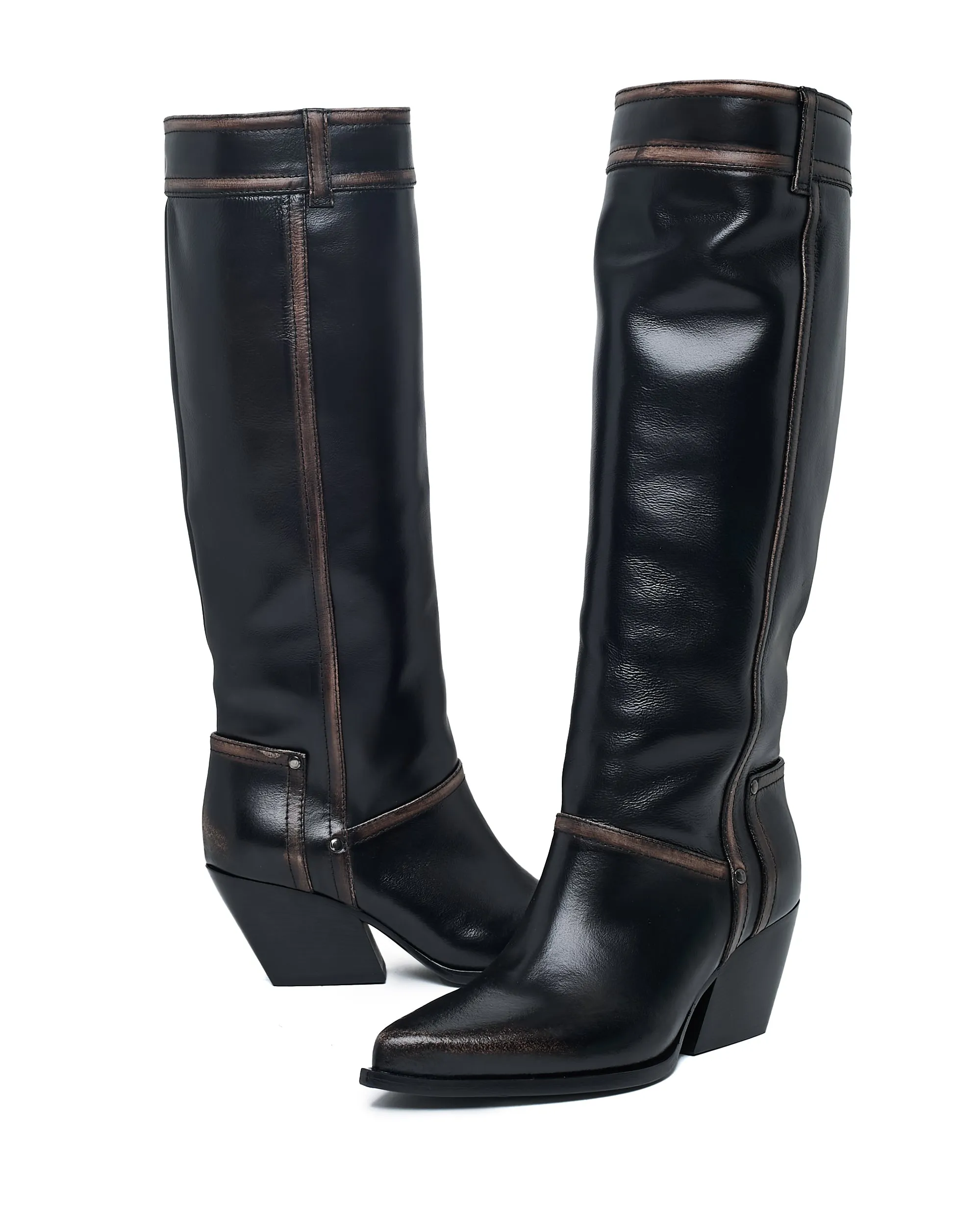 Muk Boots Tall Cowboy Sand