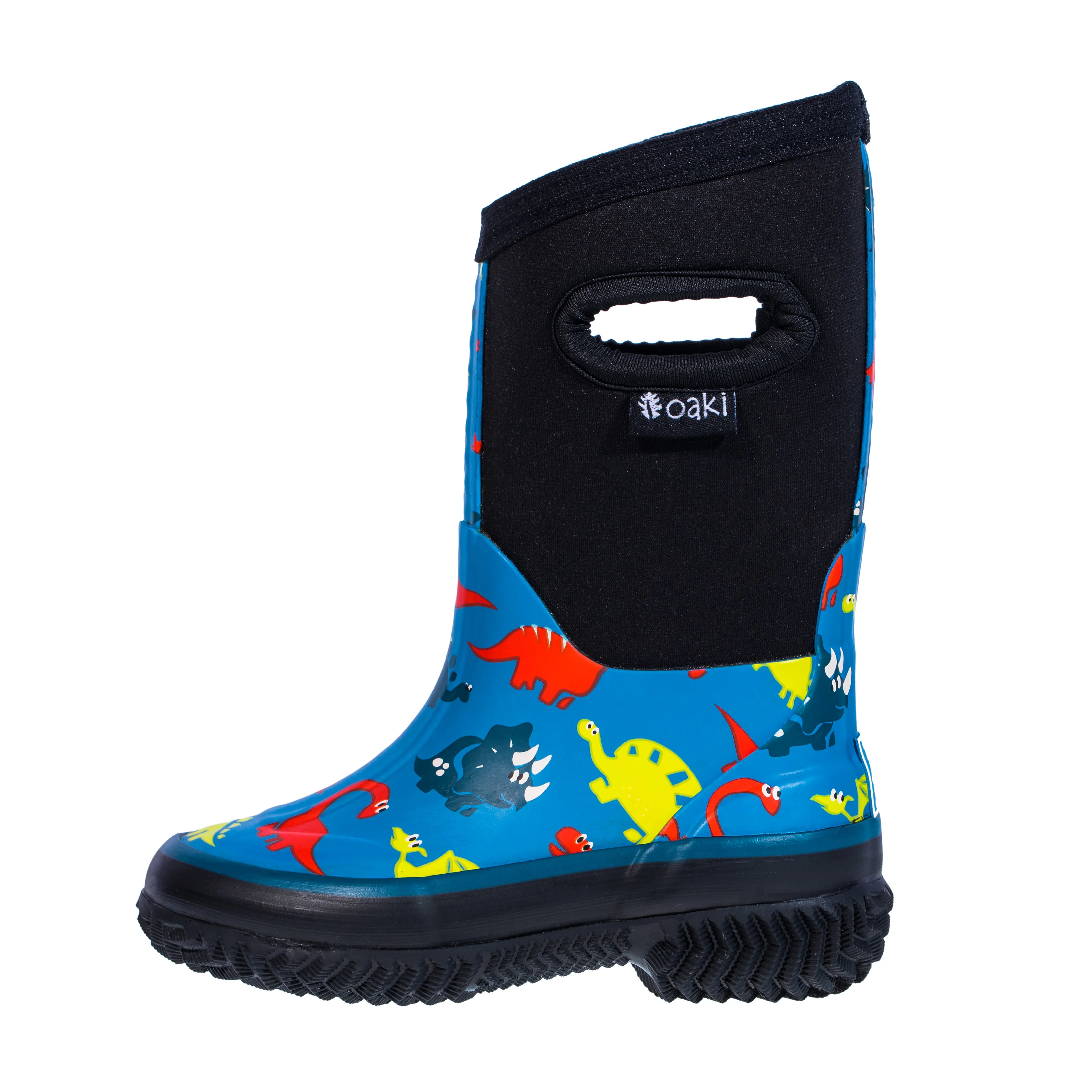 Blue Dinosaurs Neoprene Rain/Snow Boots Indigo Rd Boots