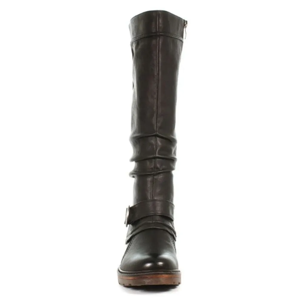 Corral Cowgirl Boots Wanderlust Fiona-3 Black Tall Boot (Women's)