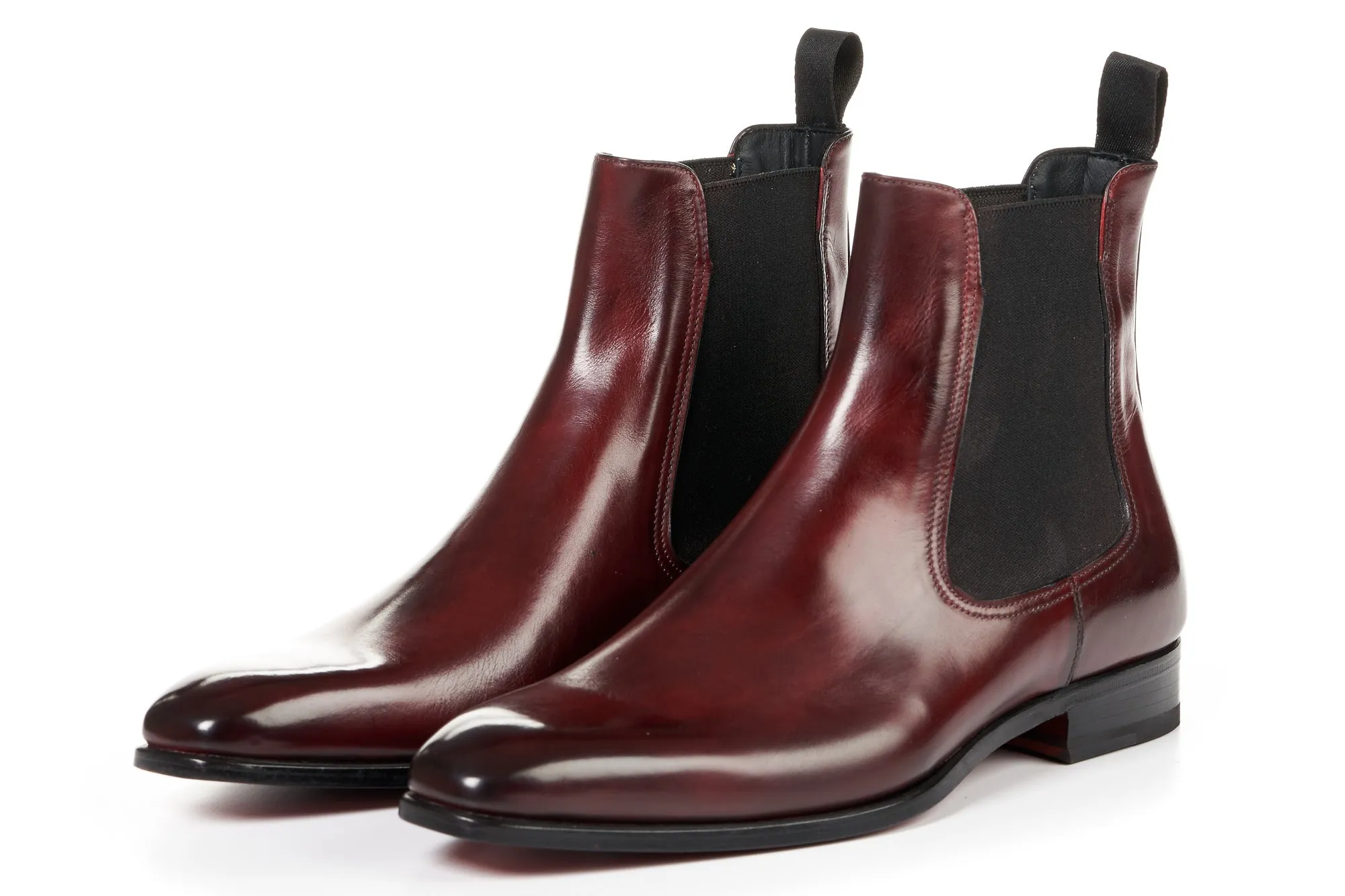 High Cowboy Boots The Dean Chelsea Boot - Oxblood