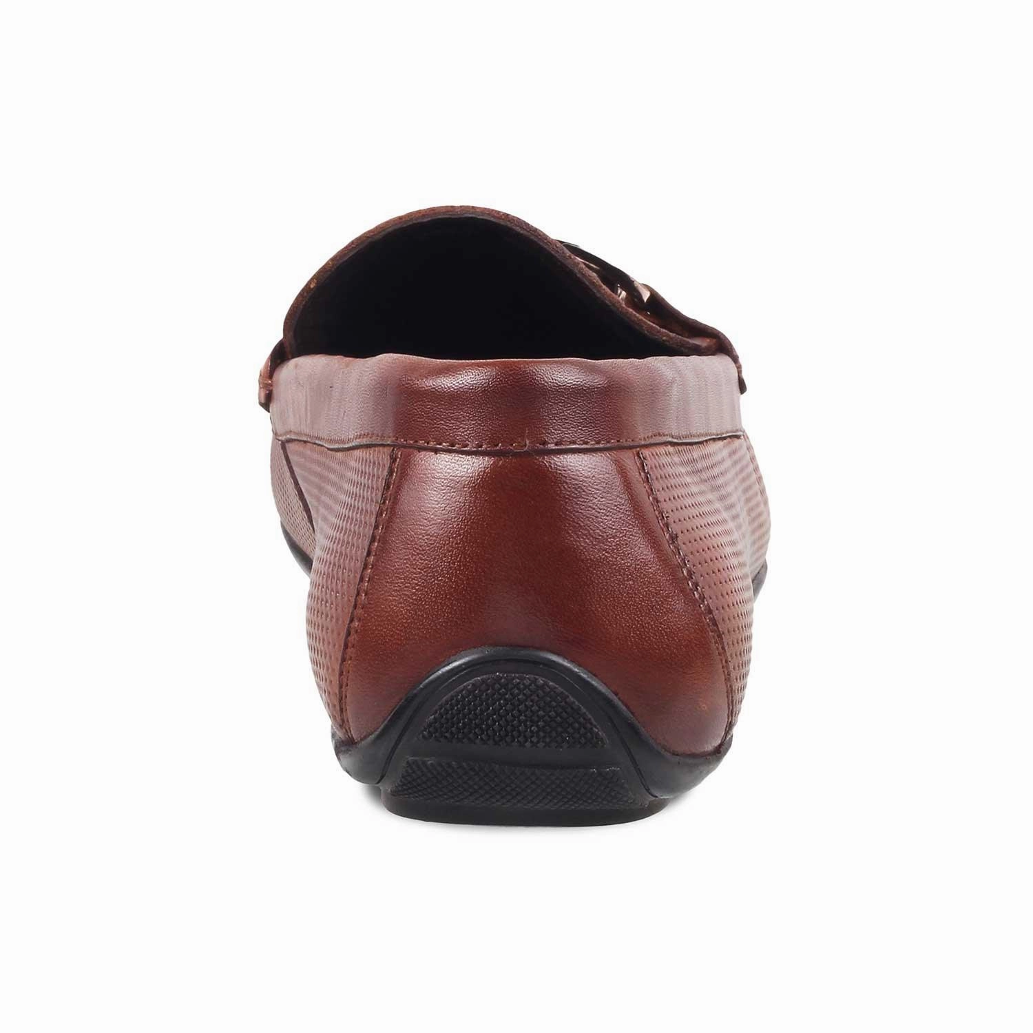 The Abianca Tan Men's Leather Driving Loafers Tresmode Navy Loafers