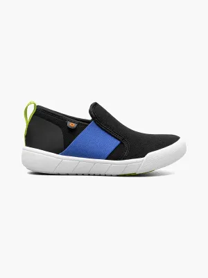 Kicker II Elastic Slip On Black (10c-13c) Shoreline Knit Slip On Sneaker