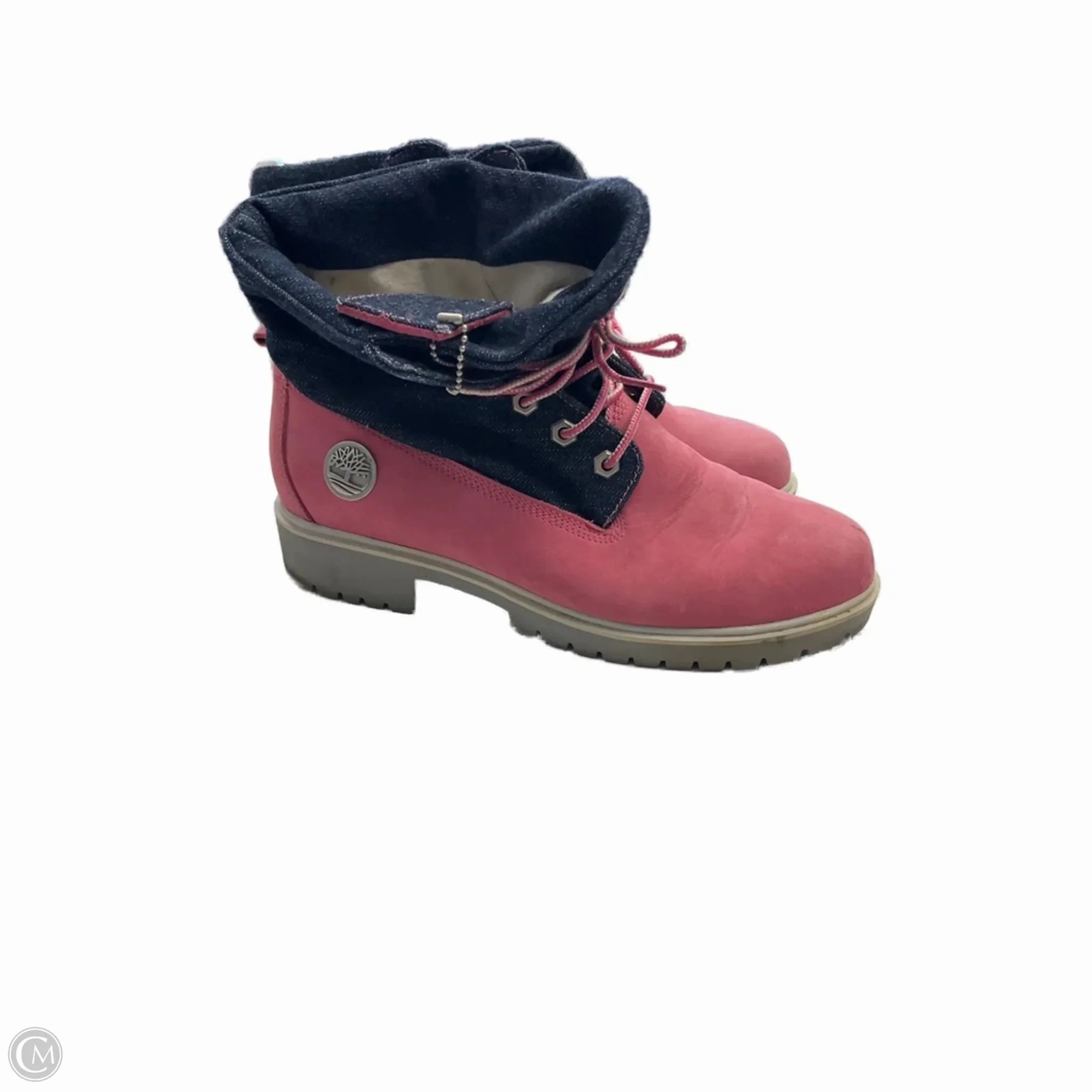 Boots Snow By Timberland In Pink, Size: 8.5 Chelsea Shoes Boots