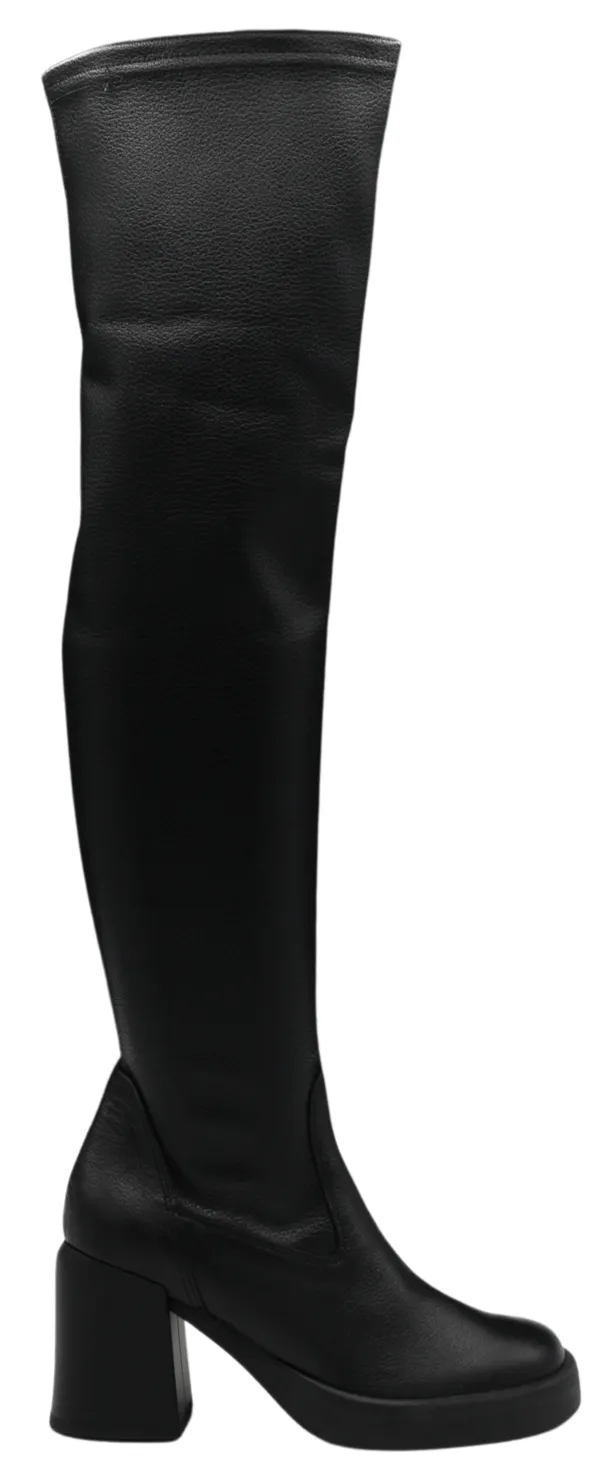 Suede Heeled Boots Nolisa Tall Boot