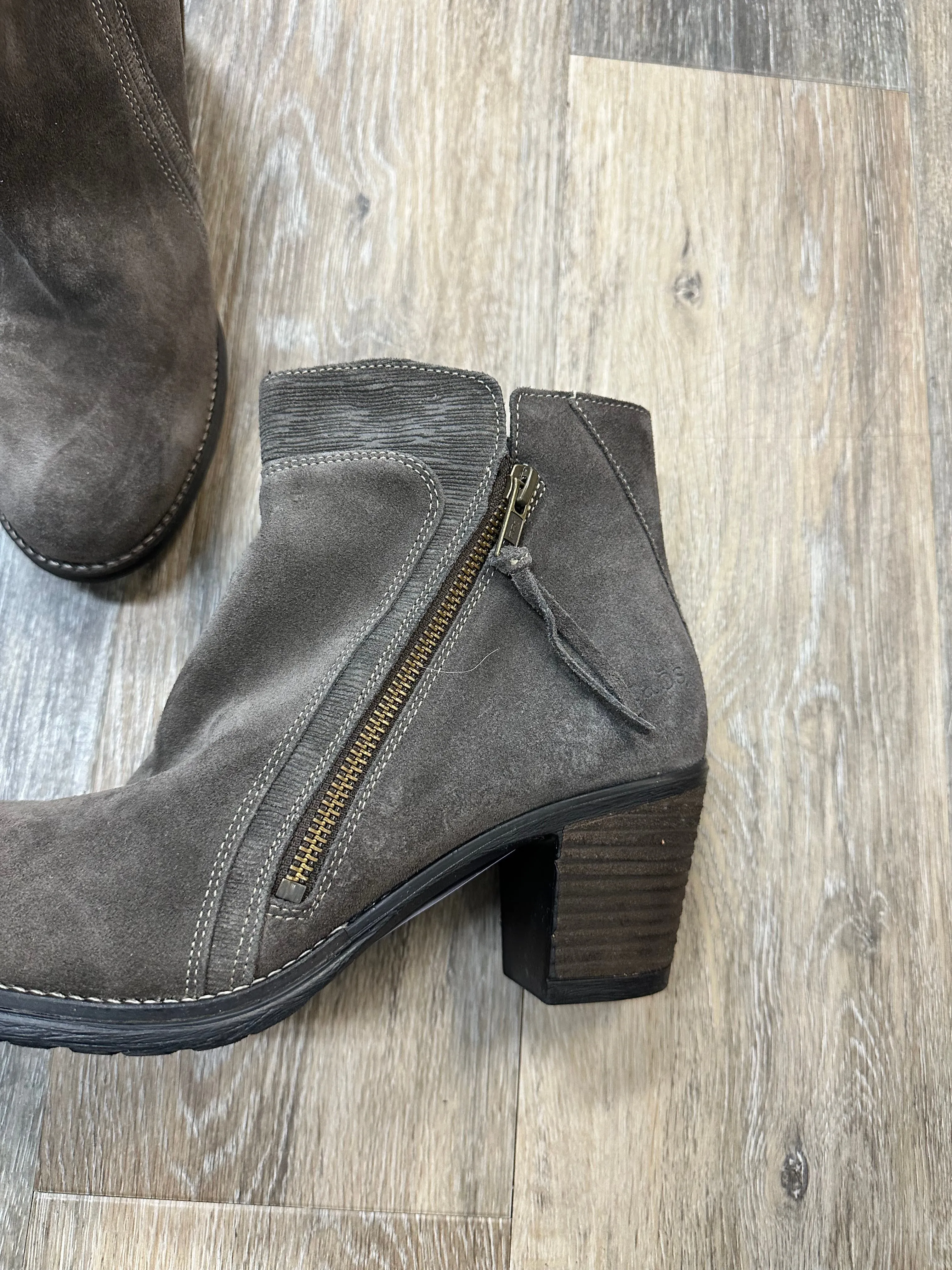 Boots Ankle Heels By Taos In Grey, Size: 10 Best High Ankle Boots