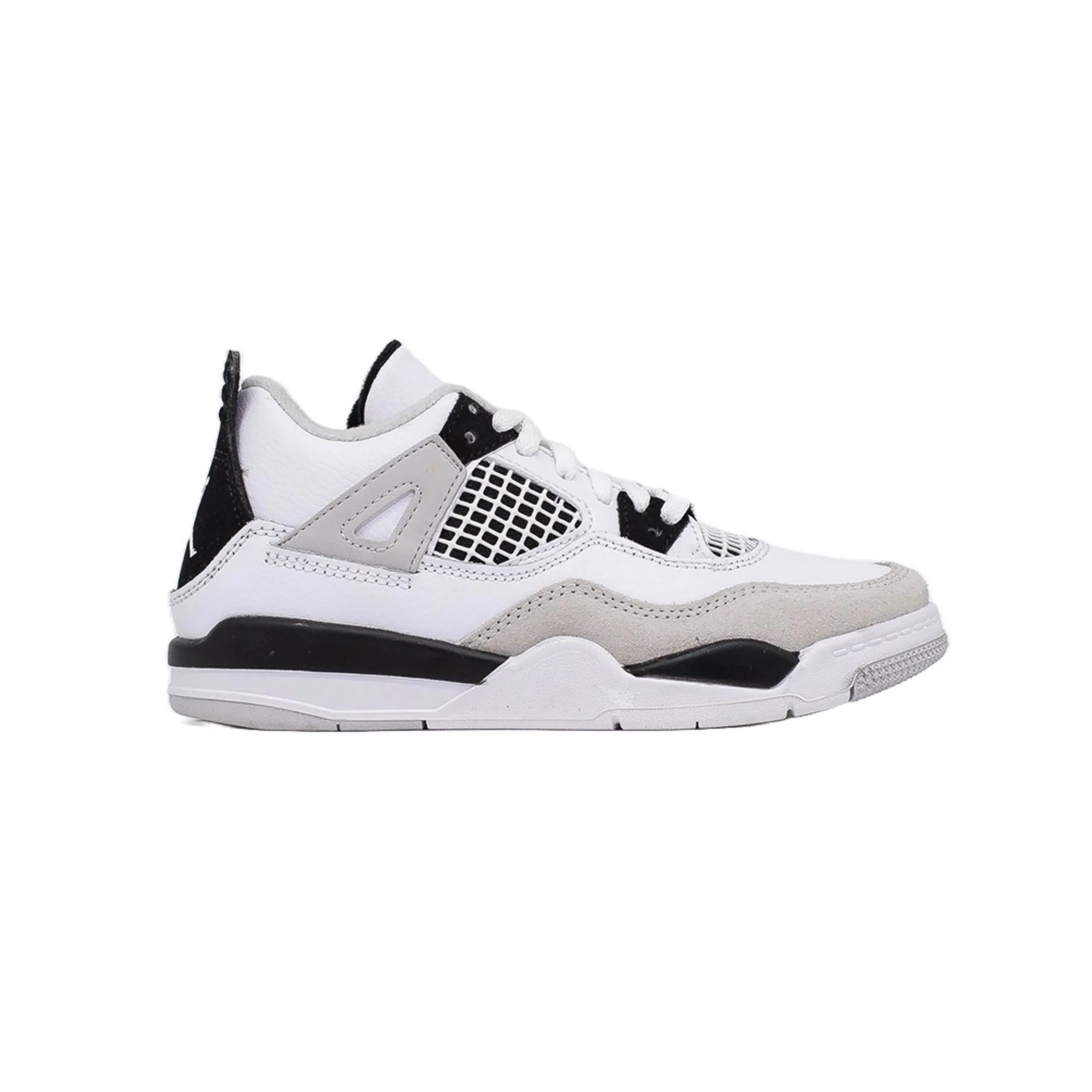 Sneakers Smile Air Jordan 4 (PS), Military Black
