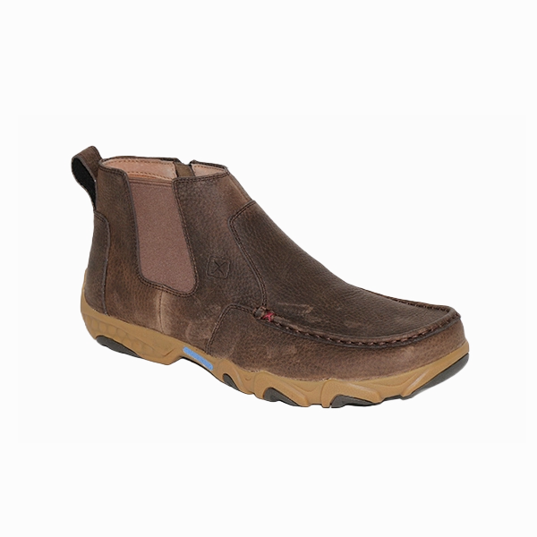 Photos Of Cowboy Boots Twisted X Men's 4" Chelsea Driving Moc Root Beer Shoes MDMX001