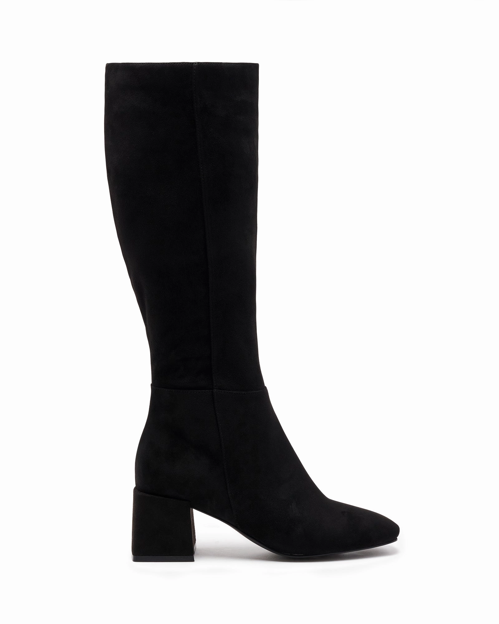 Wolf Tall Boot Black Suede Supernatural Boots