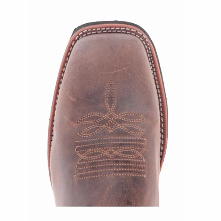 High Boots Laredo Men's Sand/Chocolate Montana Square Toe Western Boot 7800