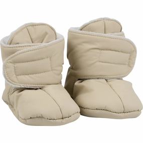 Boots Steel Toe Voksi Seashell Sand Baby Booties Seashell Sand Light Grey