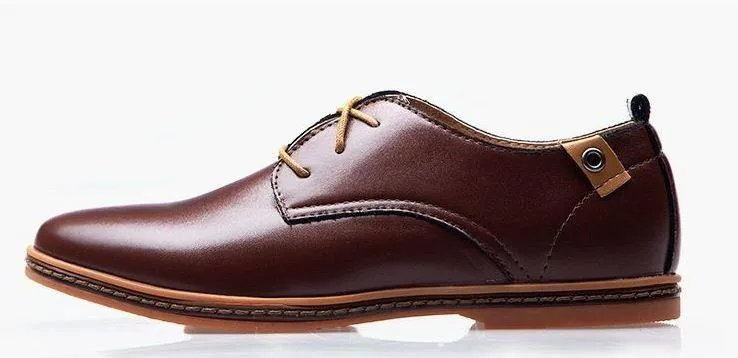 Flat Shoes Oxford West Louis Business Man's England Flat Shoes