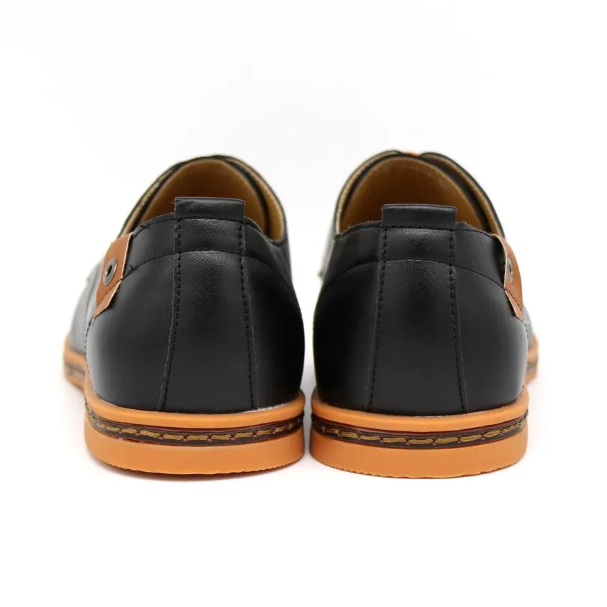 Best Shoes For Standing All Day For Flat Feet West Louis Business Man's England Flat Shoes