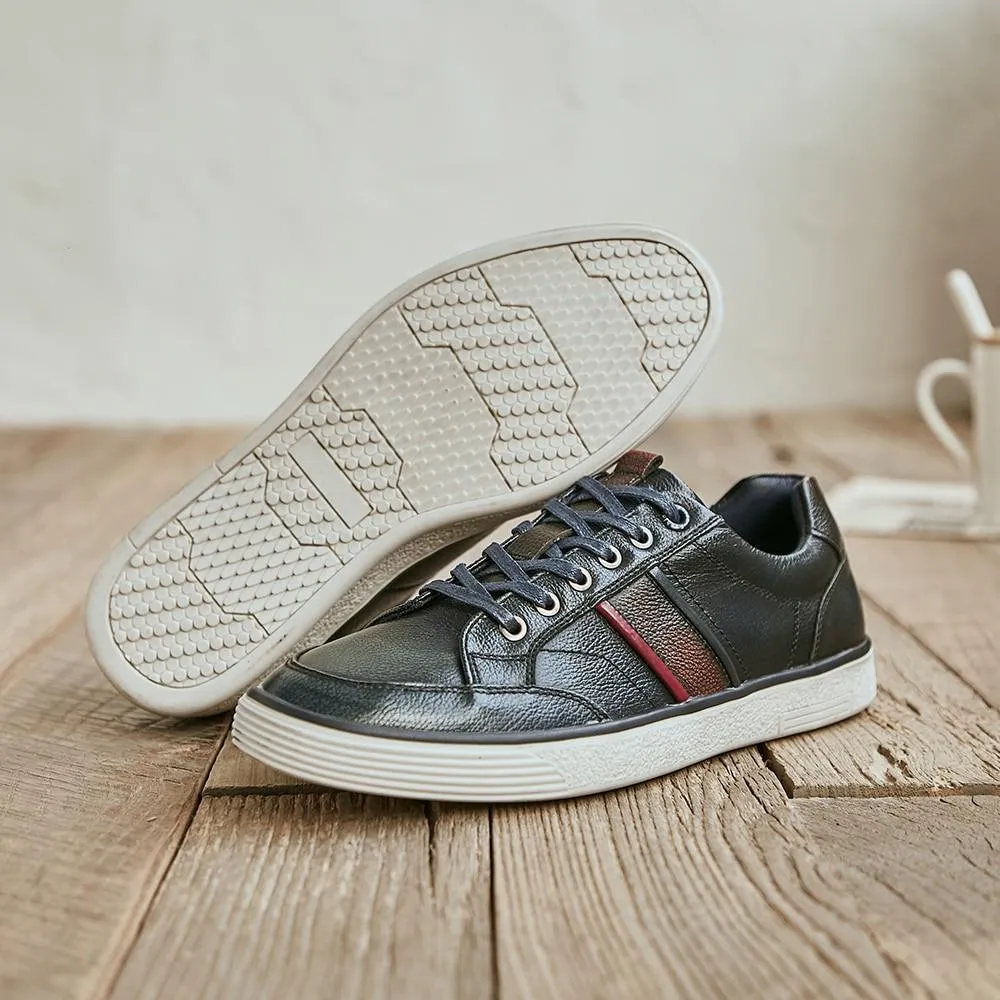 Closed Toe Flat Dress Shoes West Louis Genuine Leather Stylish Flat Shoes