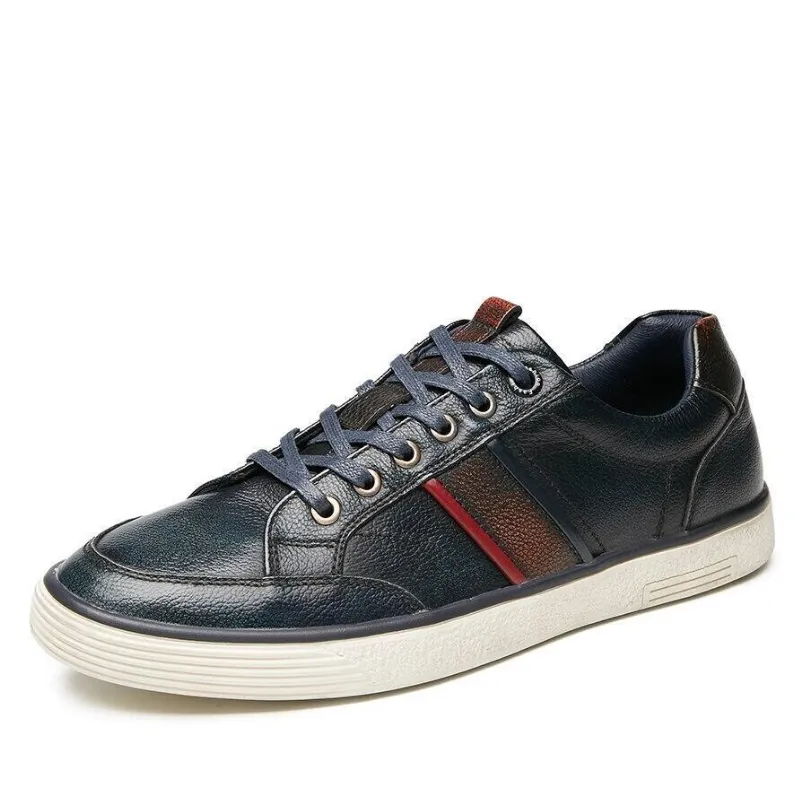 West Louis Genuine Leather Stylish Flat Shoes Shoes Flat Feet And Weak Ankles