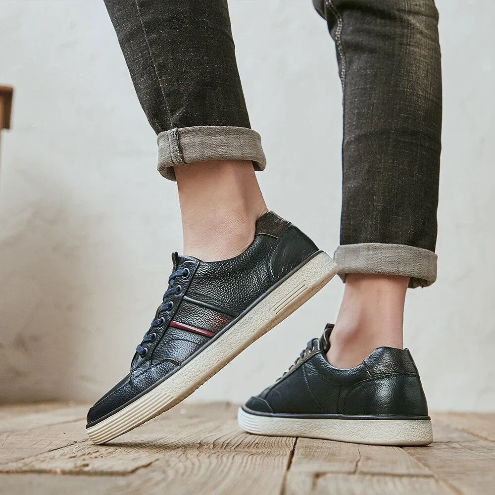 Funky Flat Shoes West Louis Genuine Leather Stylish Flat Shoes