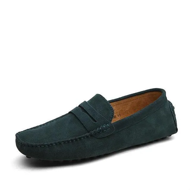 West Louis Loafers Moccasins Slip On Men Flats