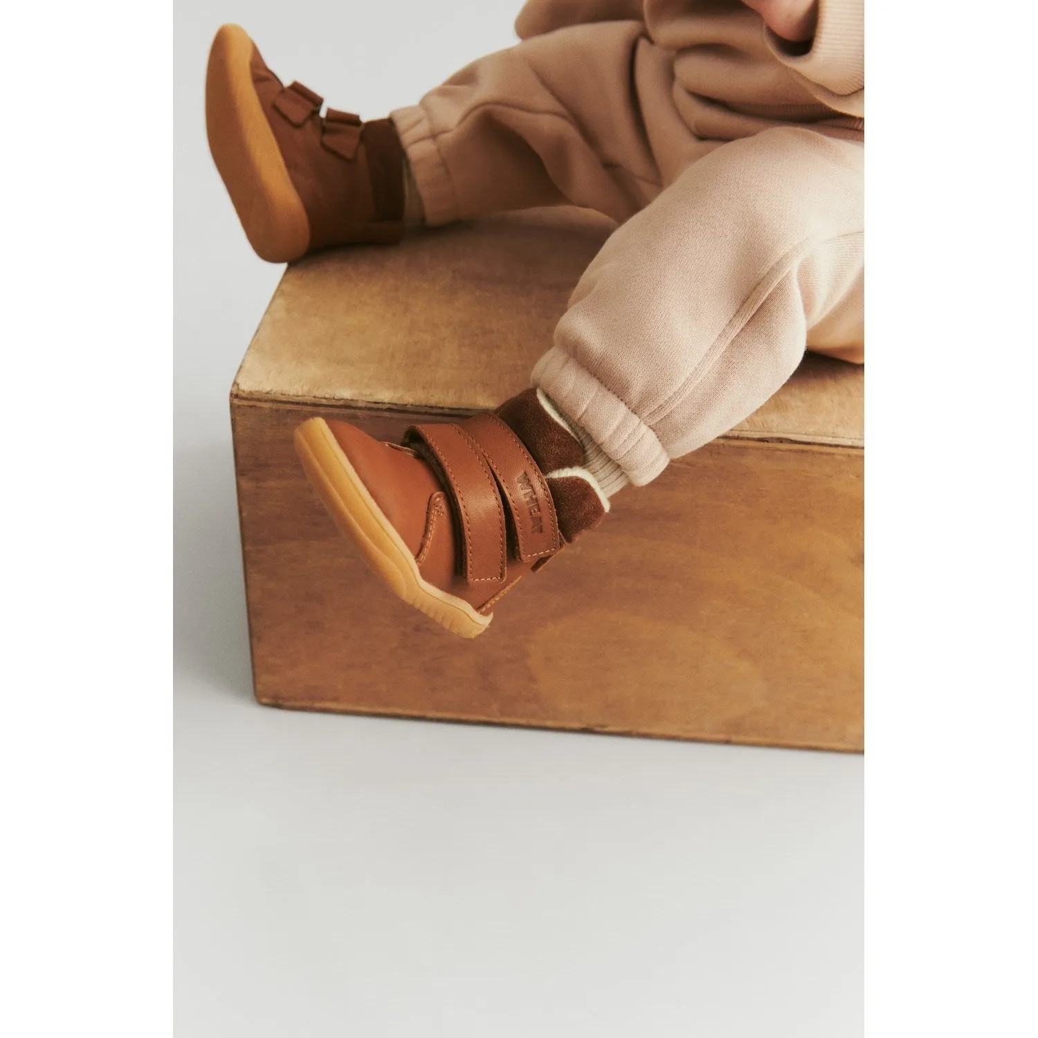 Bootcut Jeans With Boots Wheat Cognac Prewalker Barry