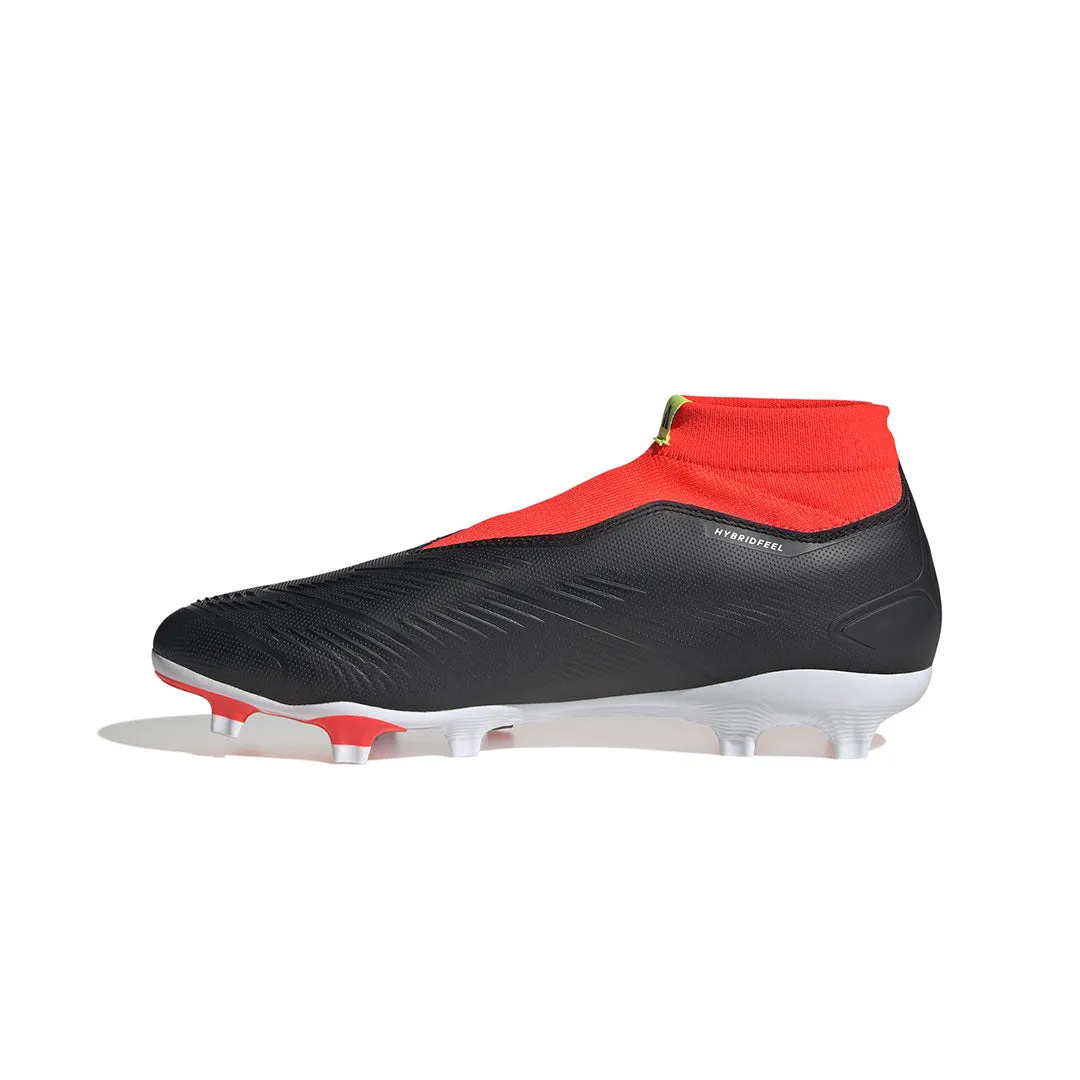 adidas - Men's Predator League Laceless Firm Ground Cleats (IG7768) Soccer Cleat Rubber Bands