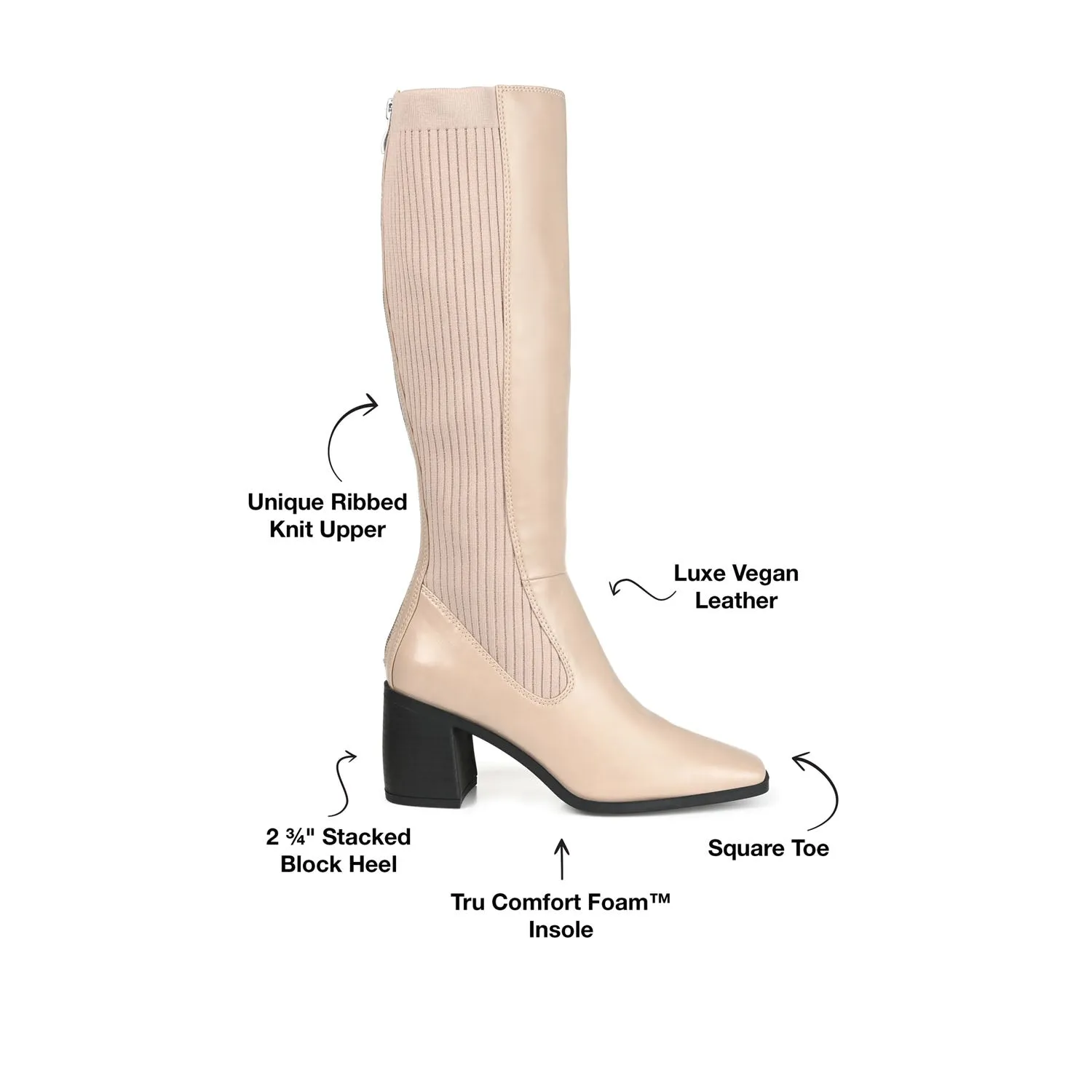 Iron Ranger Boots WINNY KNEE HIGH BOOTS IN VEGAN LEATHER