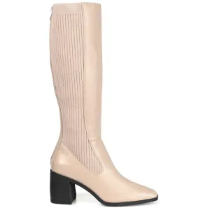 WINNY KNEE HIGH BOOTS IN WIDE CALF Grey Western Boots