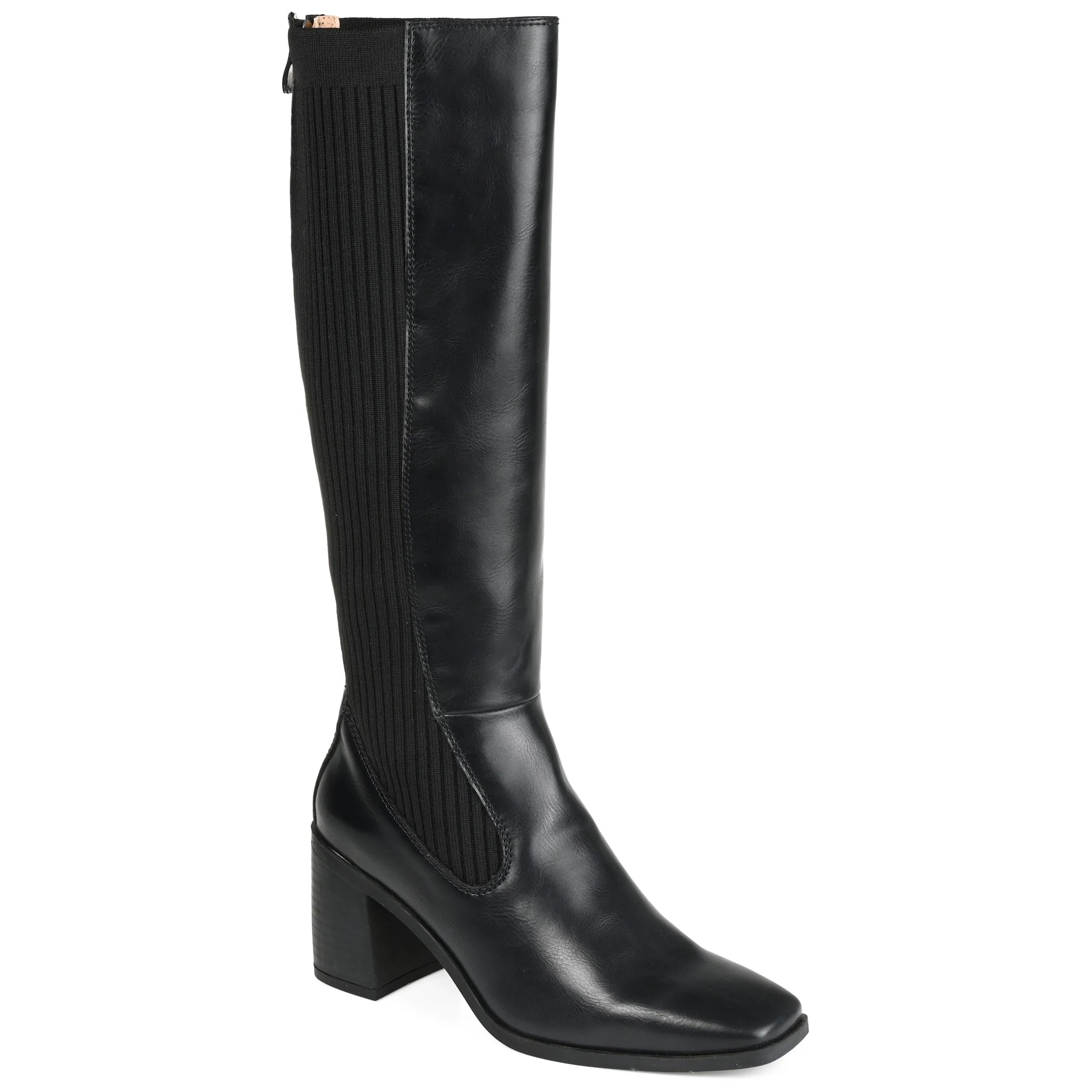 WINNY KNEE HIGH BOOTS IN WIDE CALF Knee High Buckle Boots