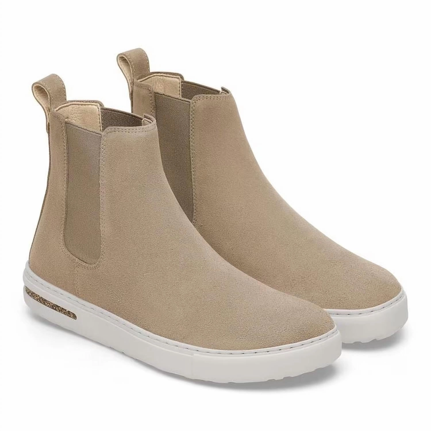 Bear Paw Boots Women's Bend Chelsea Boots In Taupe Suede
