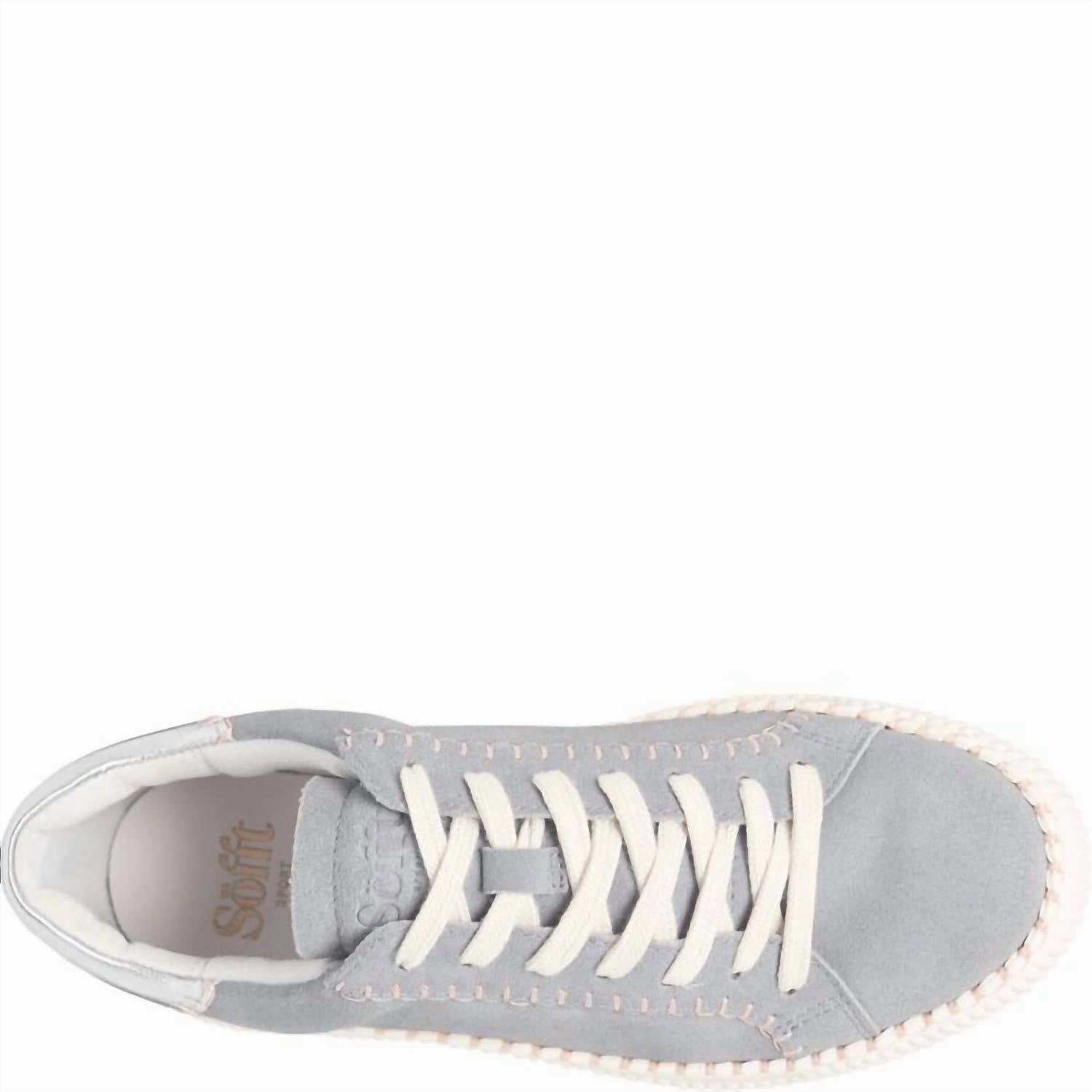Sneakers Slip-on Women's Frazier Lace Up Sneakers In Chambray Silver