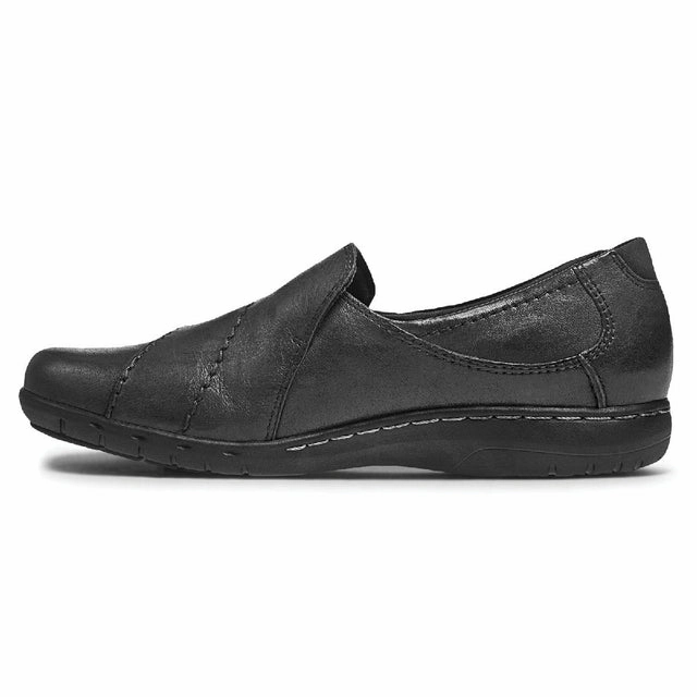 Women's Paulette Pleated Slip-On Double Wide Slip On Shoes