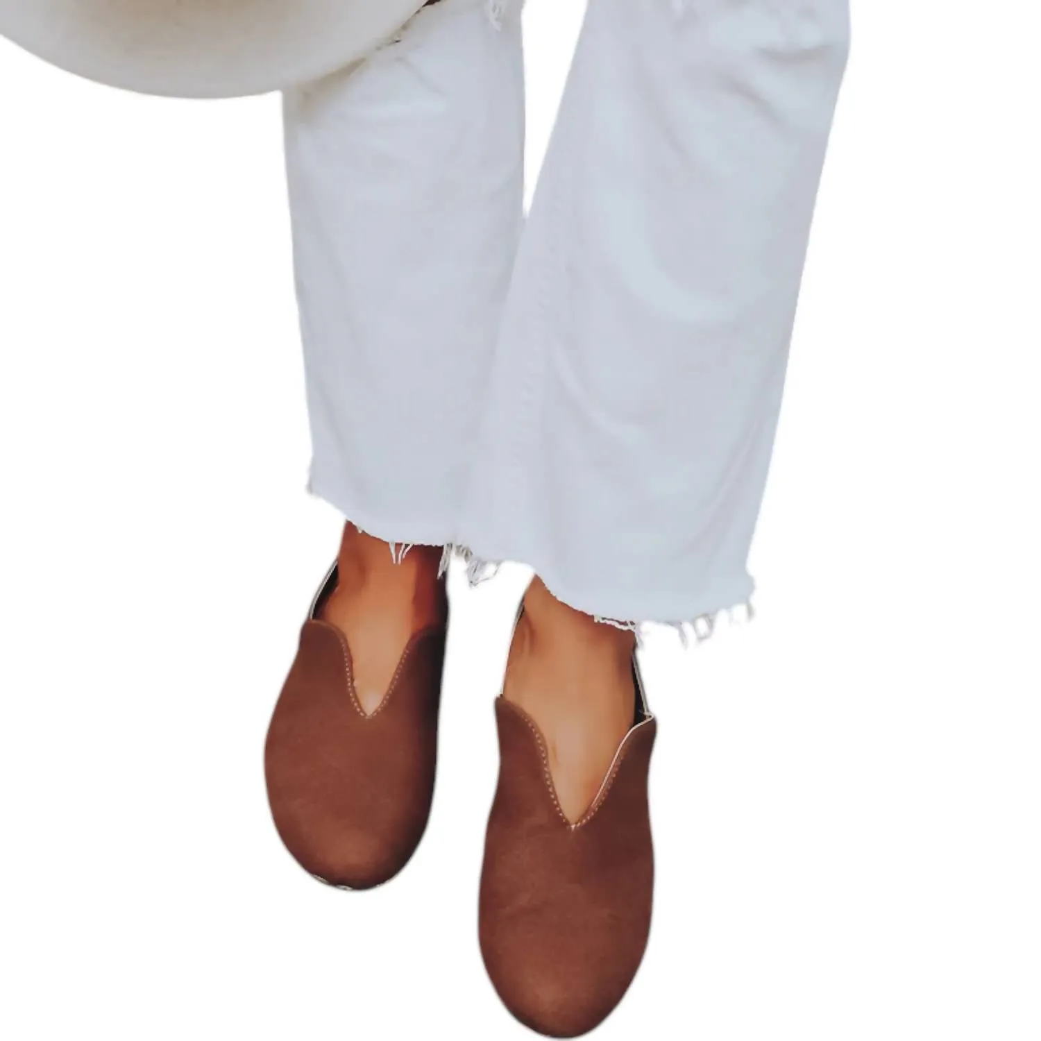 Women's Alanis Flat Shoes In Brown Therapy Shoes Ballet Flats