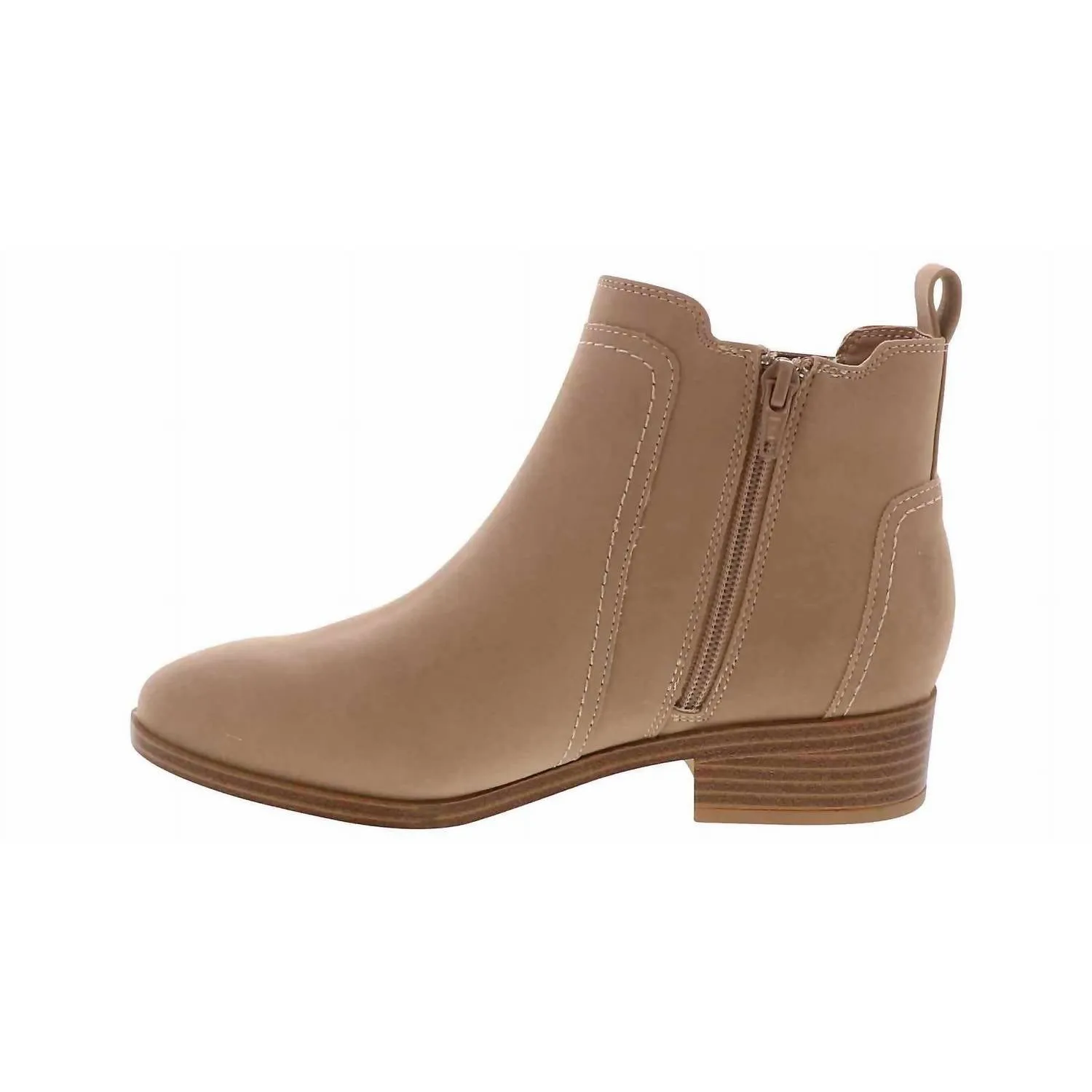 Women's Belle Bootie In Stone Alexander Horse Boots